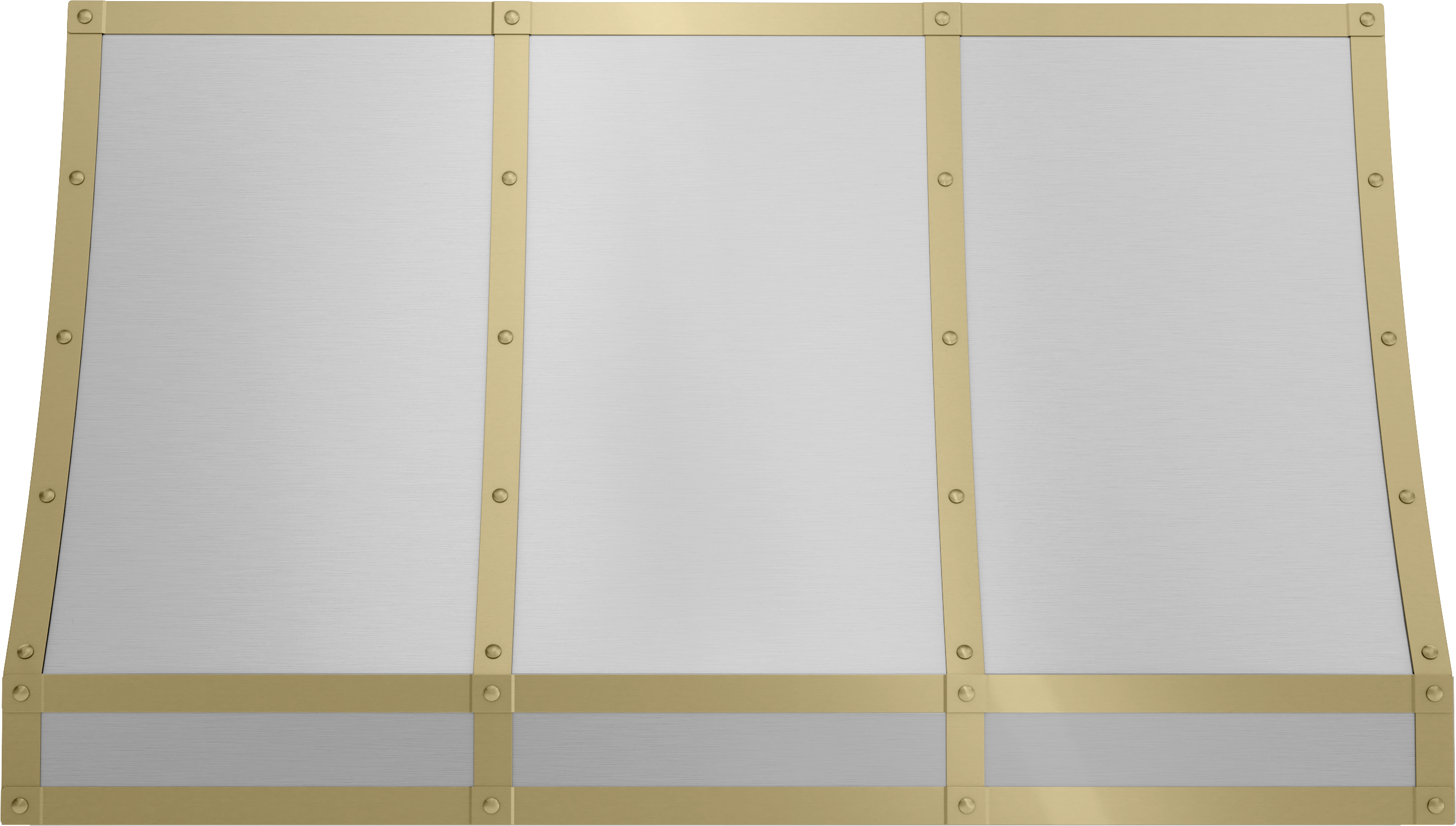 Zephyr BKFT48ASG Forte Hood Banding Kit, 48In, Satin Gold