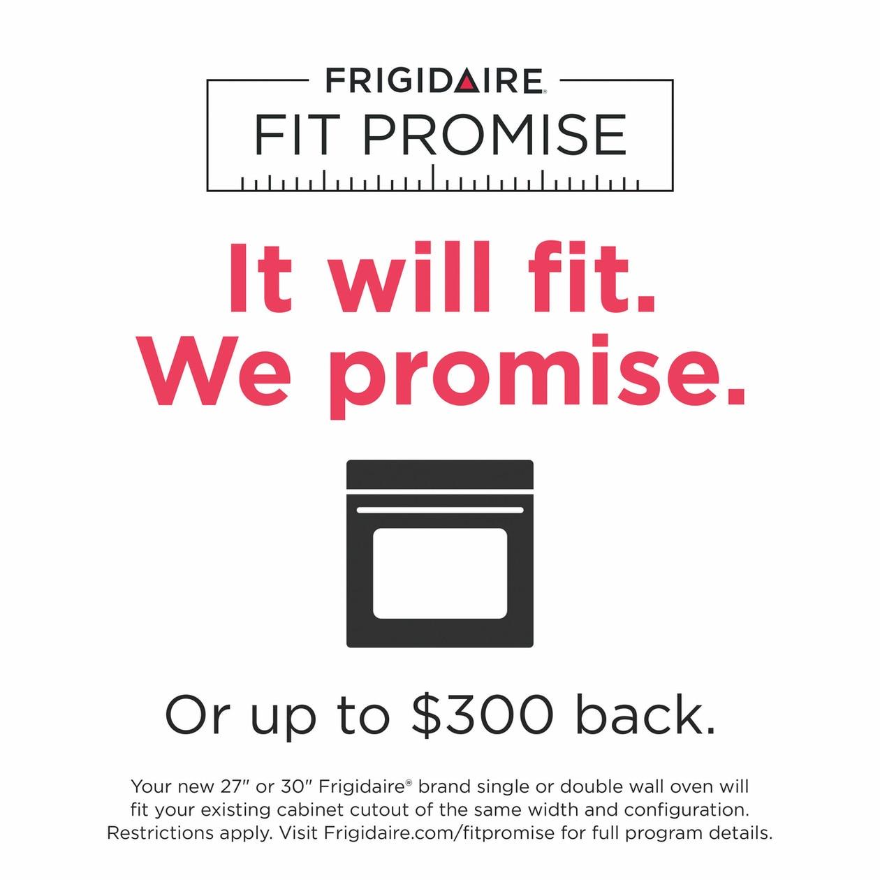 Frigidaire FCWS3025AS 30" Single Electric Wall Oven