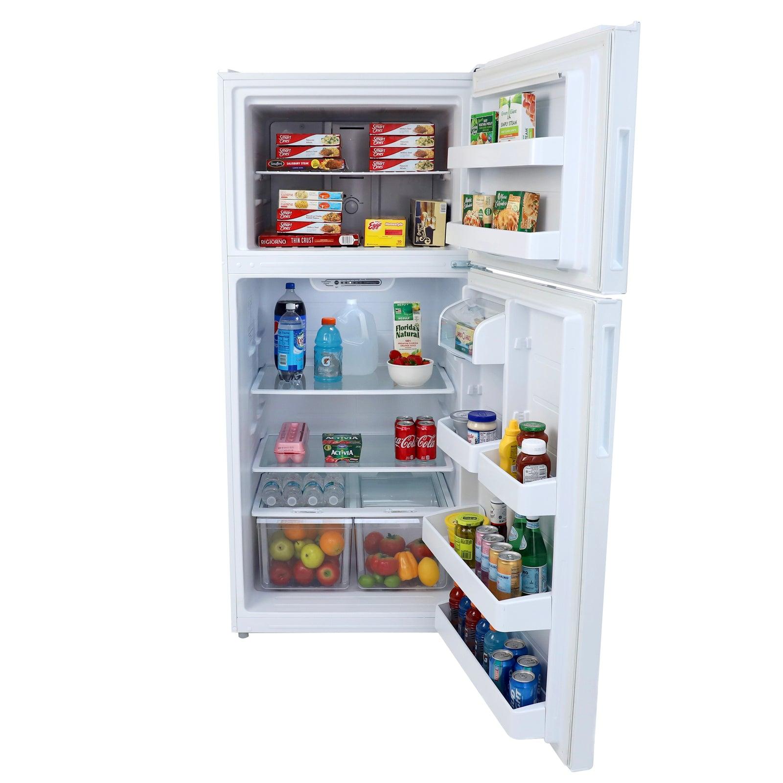 Avanti FF18D0W4 Avanti Frost-Free Apartment Size Refrigerator, 18.0 Cu. Ft. - White / 18 Cu. Ft.