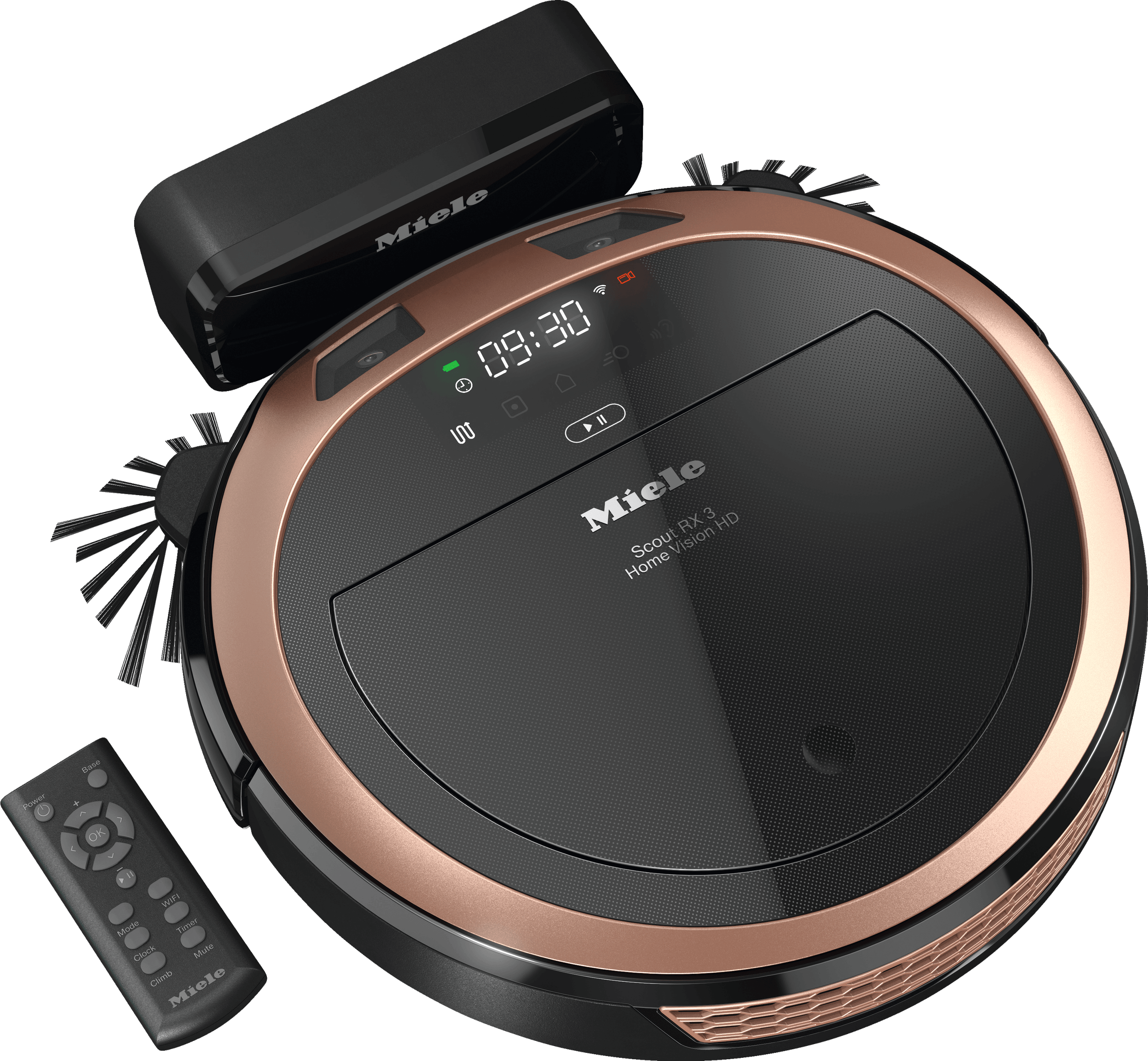 Miele SCOUT RX3 HOME VISION Scout Rx3 Home Vision - Robot Vacuum Cleaner With Live Image Feed And 170 Minutes' Runtime.