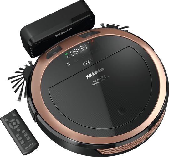 Miele SCOUT RX3 HOME VISION Scout Rx3 Home Vision - Robot Vacuum Cleaner With Live Image Feed And 170 Minutes' Runtime.