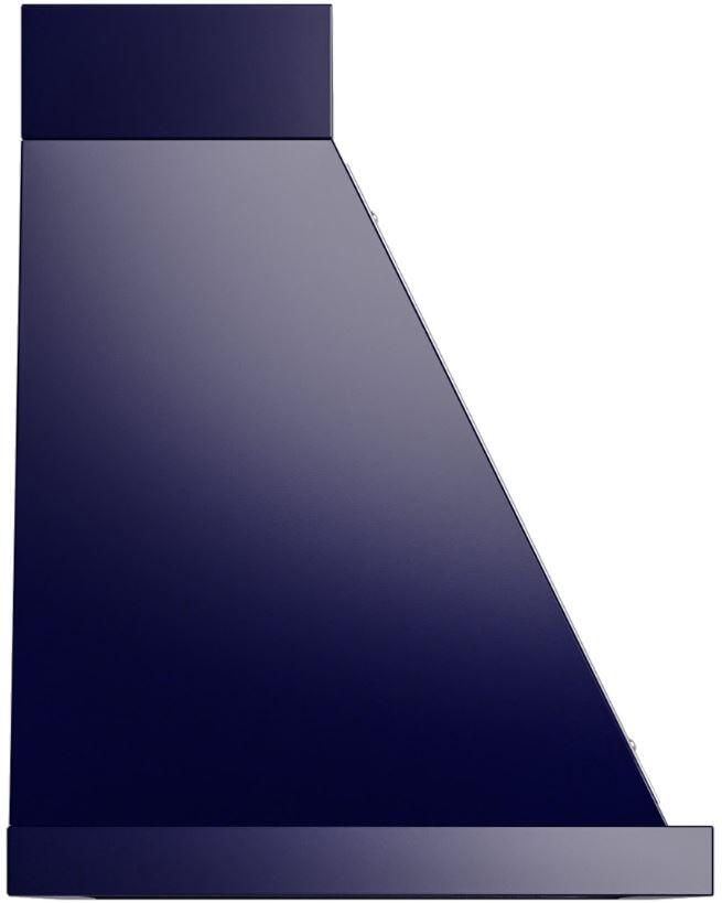 Ilve UANB36MBP Nostalgie 36 Inch Blue Wall Mount Range Hood