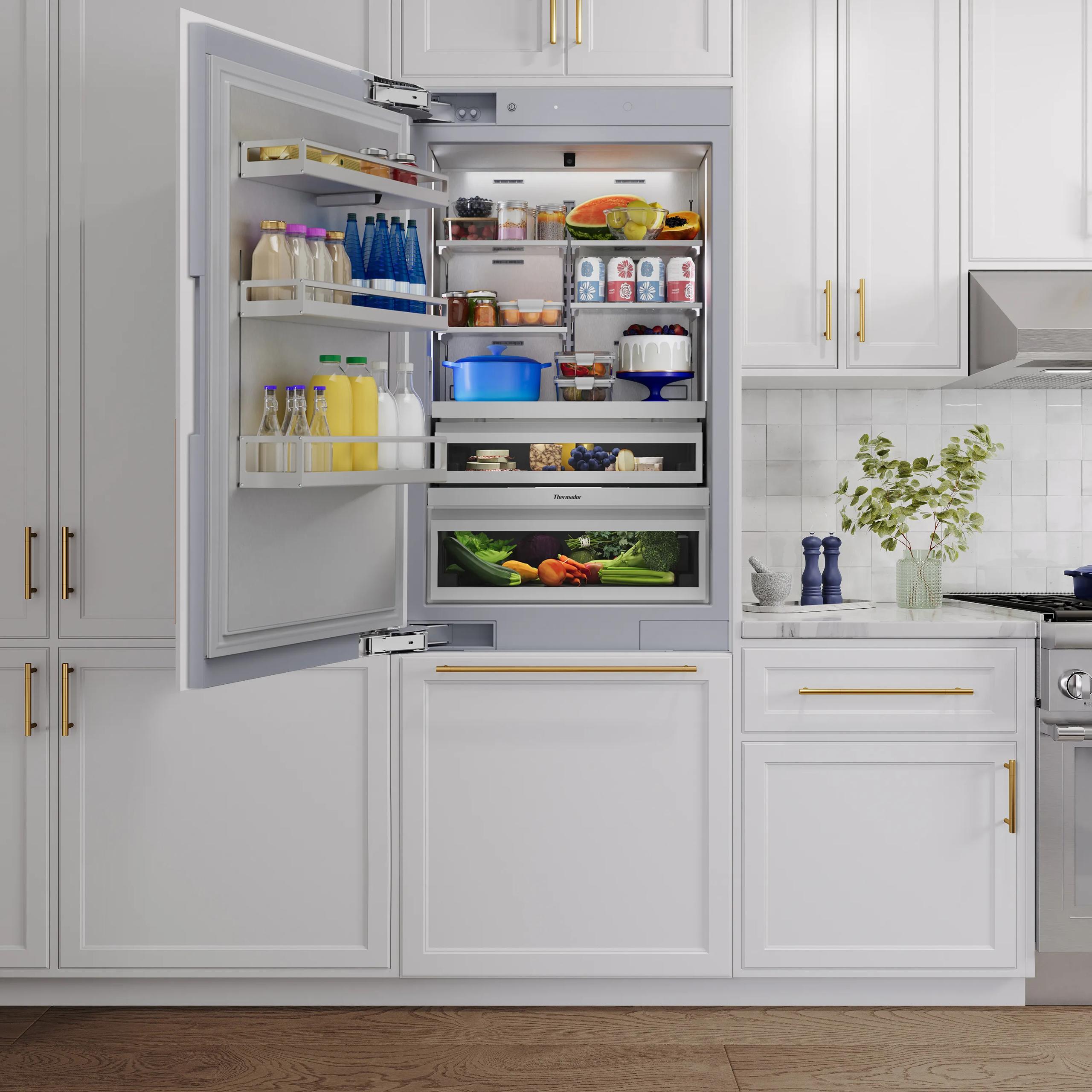 Thermador T30IB100SP Freedom® Built-In Bottom Freezer 30'' Panel Ready