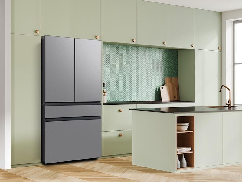 Samsung RF70F29DER Bespoke 29 Cu. Ft. 4-Door French Door Refrigerator With Inner Beverage Center™ & Flexzone™ Drawer In Stainless Steel