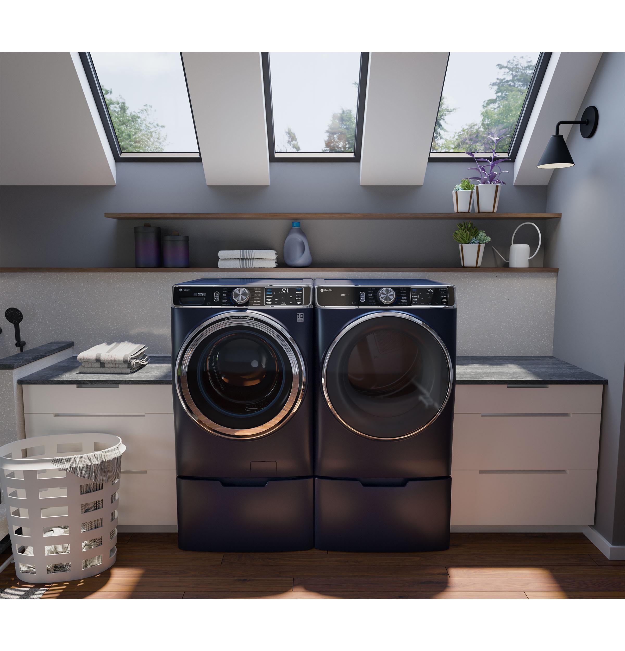 Ge Appliances PFD87GSPVRS Ge Profile™ 7.8 Cu. Ft. Capacity Smart Front Load Gas Dryer With Steam And Sanitize Cycle