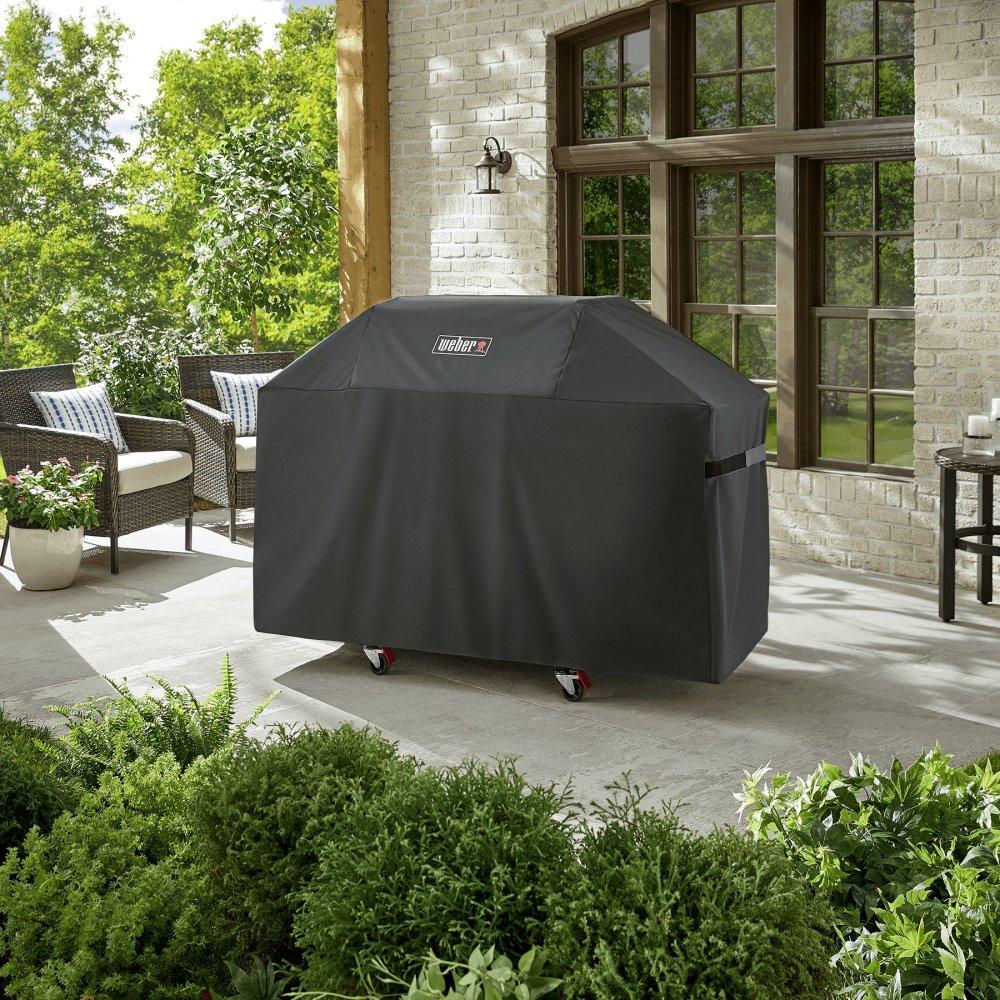 Weber 7754 Genesis 300 Series Premium Grill Cover 8Pk