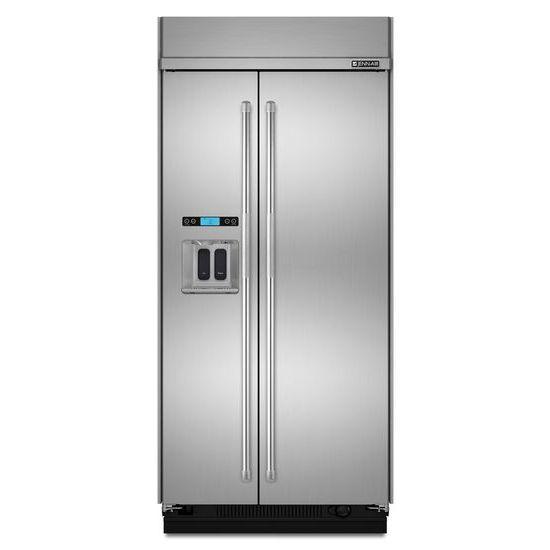 Jennair JS42PPDUDB Jenn-Air® Built-In Side-By-Side Refrigerator With Water Dispenser, 42" - Stainless Steel