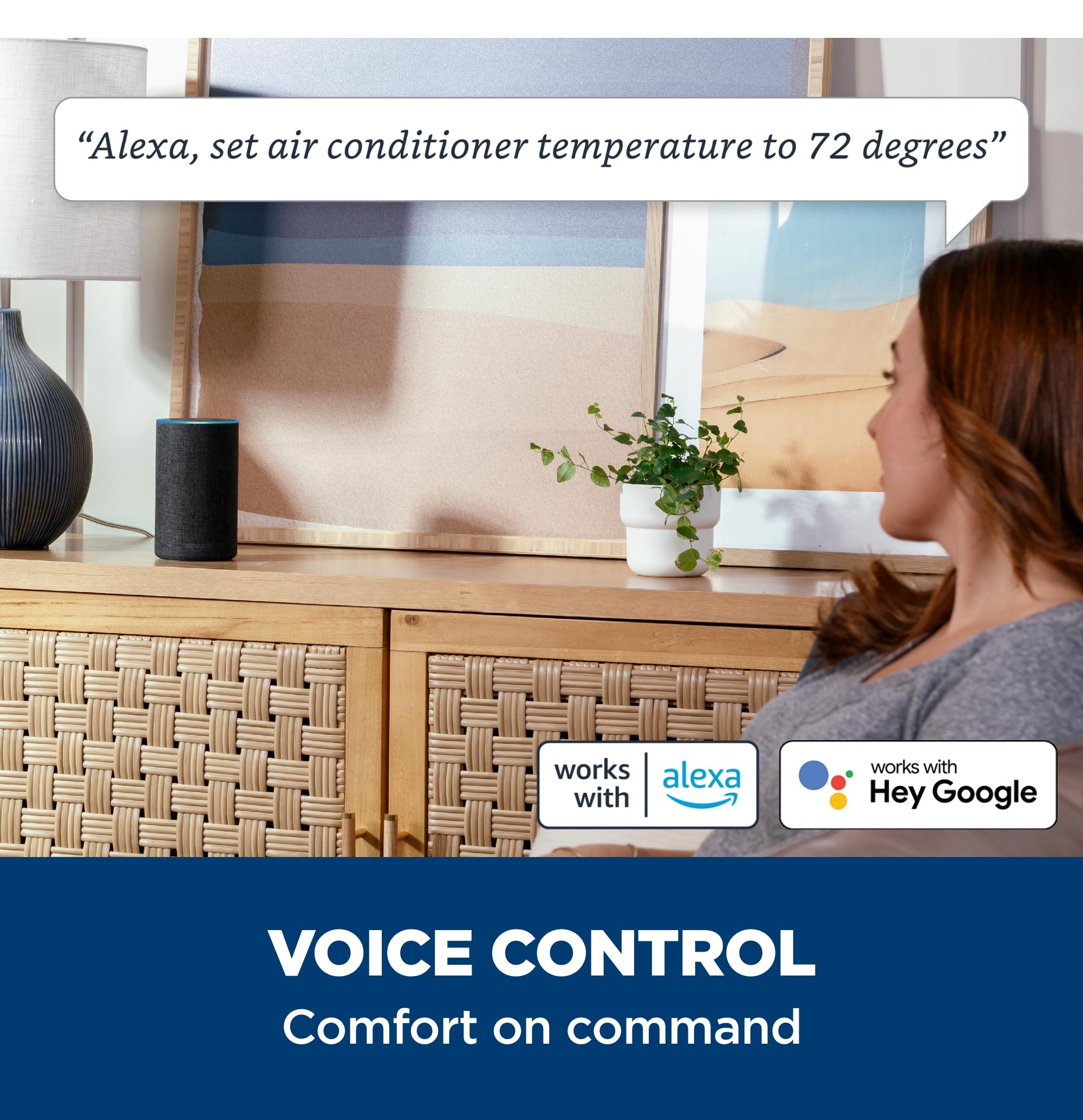 Ge Appliances AWES10WWF Ge® 10,000 Btu Smart Electronic Window Air Conditioner For Medium Rooms Up To 450 Sq. Ft.
