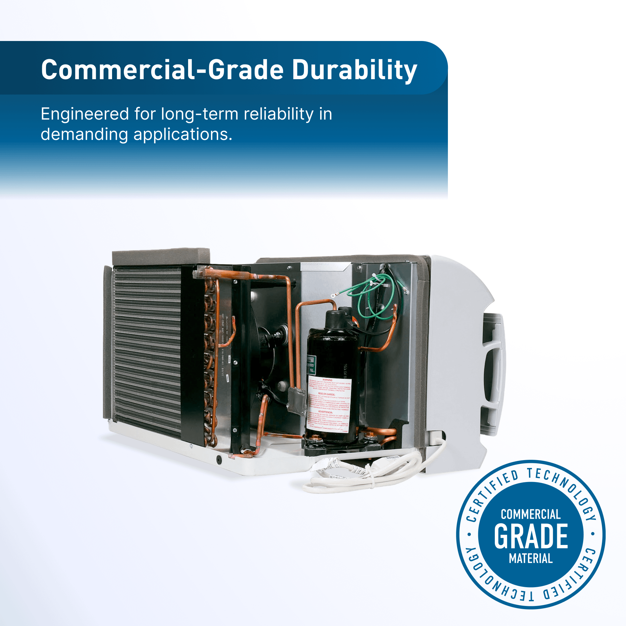Friedrich WCVT10B30A Friedrich Wallmaster Inverter 10,000 Btu 230V Smart Through-The-Wall Air Conditioner - Cool Only