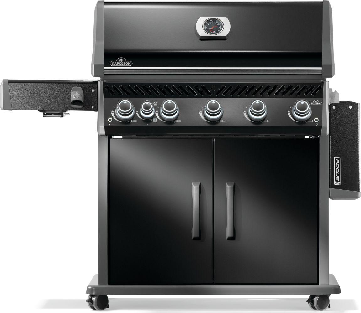 Napoleon Bbq RP625SIBNK2 Rogue Pro 625 Sib With Infrared Side Burner , Natural Gas, Black