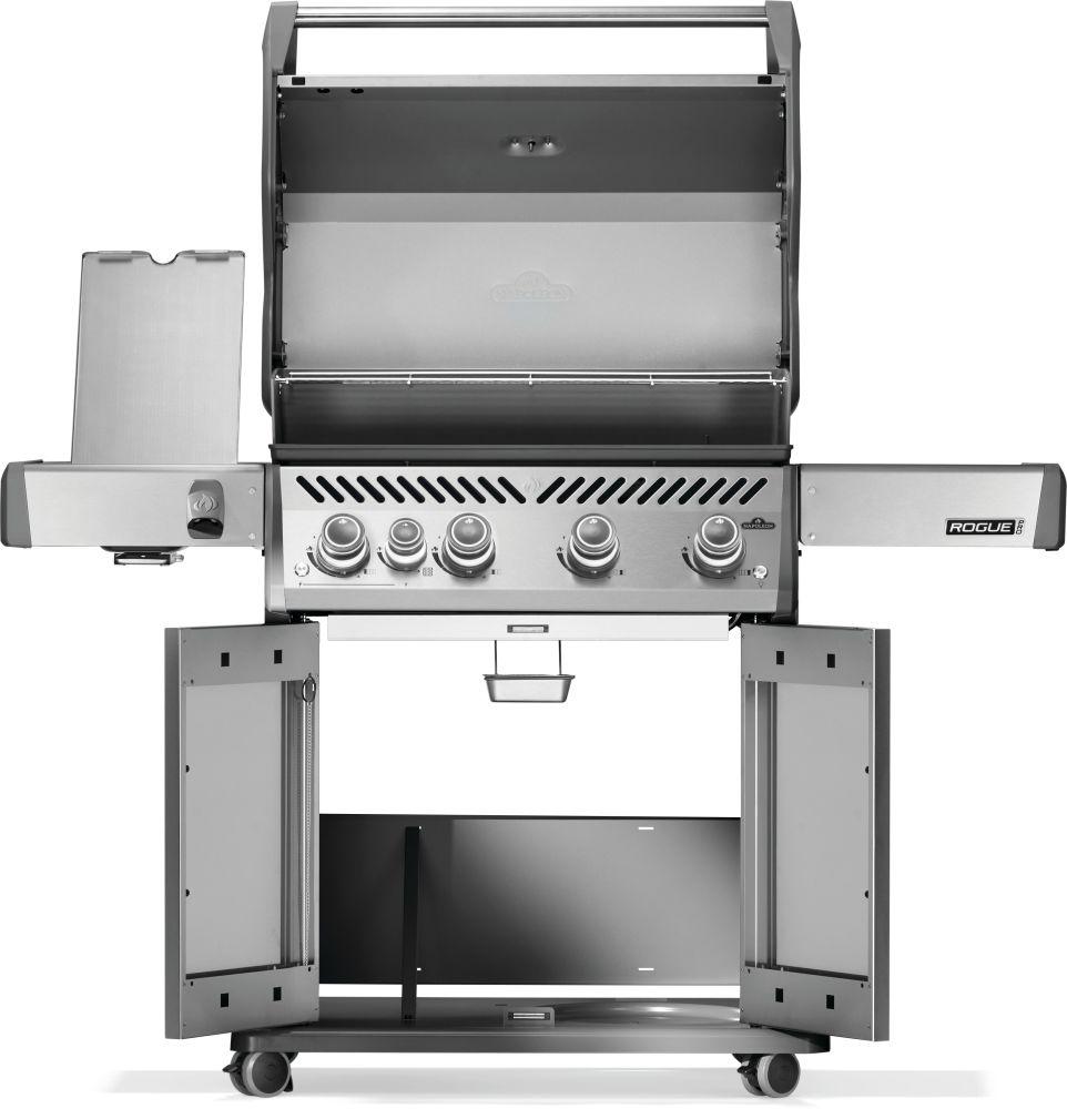 Napoleon Bbq RP525SIBPSS2 Rogue Pro 525 Sib With Infrared Side Burner , Propane, Stainless Steel