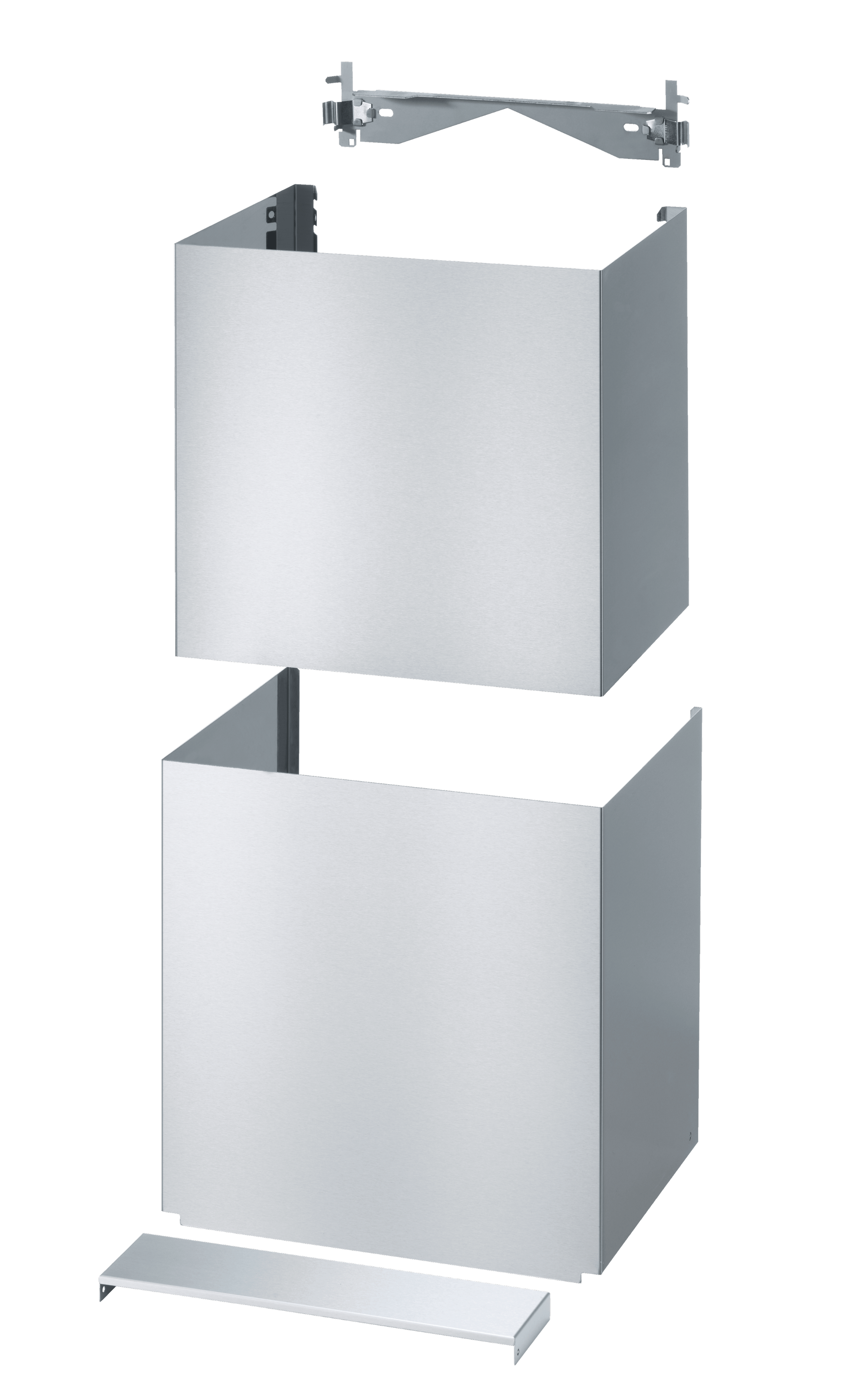 Miele DADC6000 Stainless Steel Chimney Section - For Alternative Upward Vented Ducting