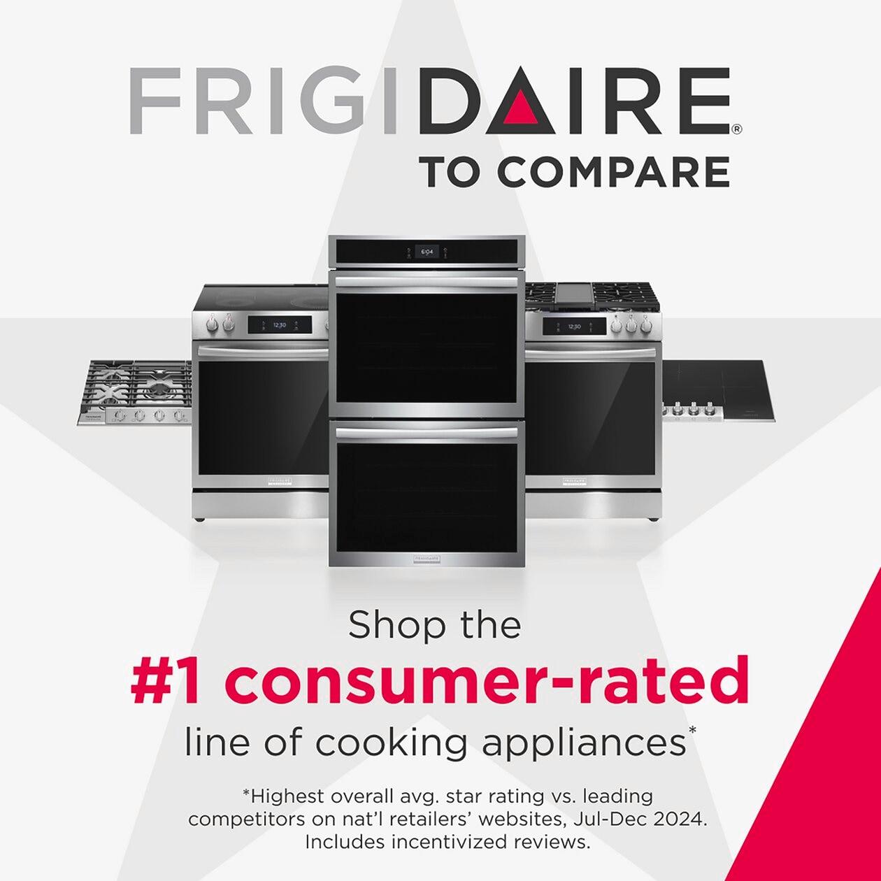 Frigidaire GCFG3059BF 30" Front Control Gas Range