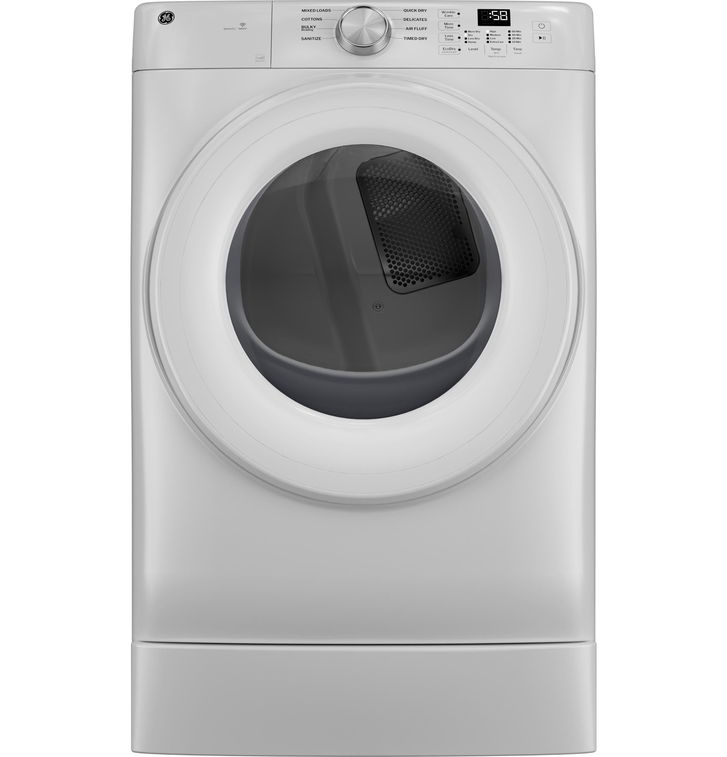 Ge Appliances GFD35GSSYWW Ge® Energy Star® 7.8 Cu. Ft. Capacity Smart Front Load Gas Dryer