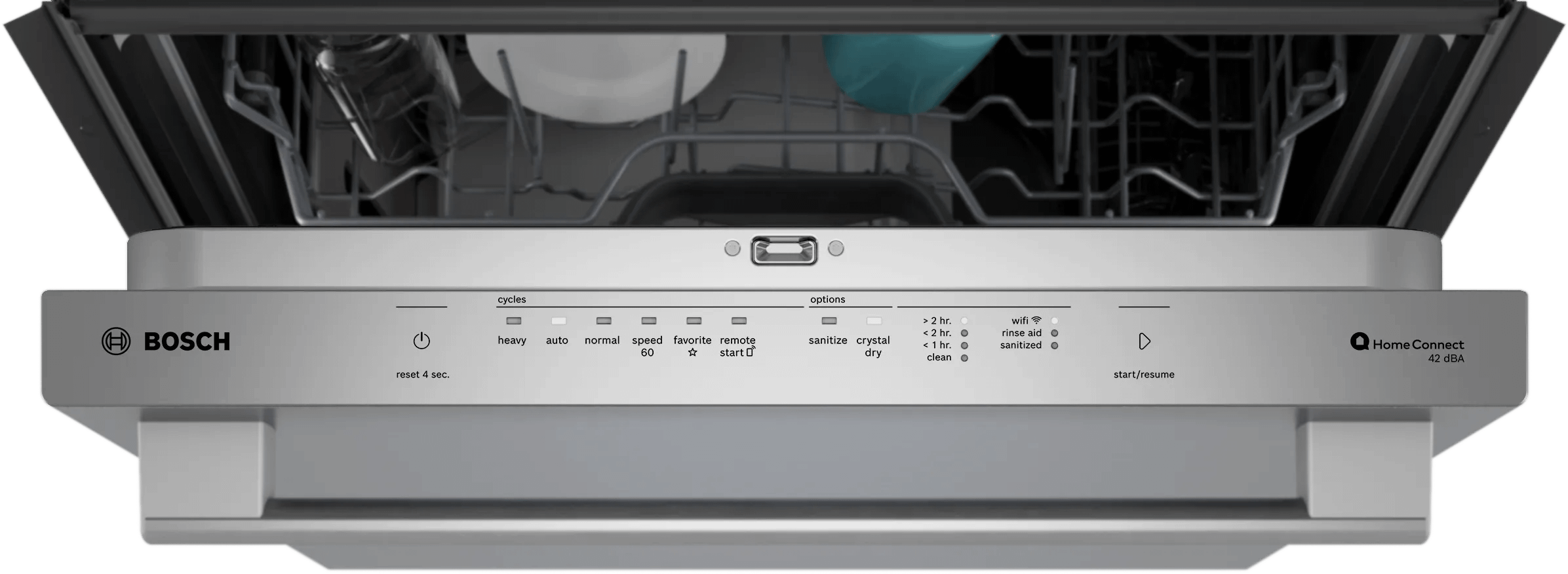 Bosch SHX78DM5N 800 Series Dishwasher 24" Stainless Steel Anti-Fingerprint