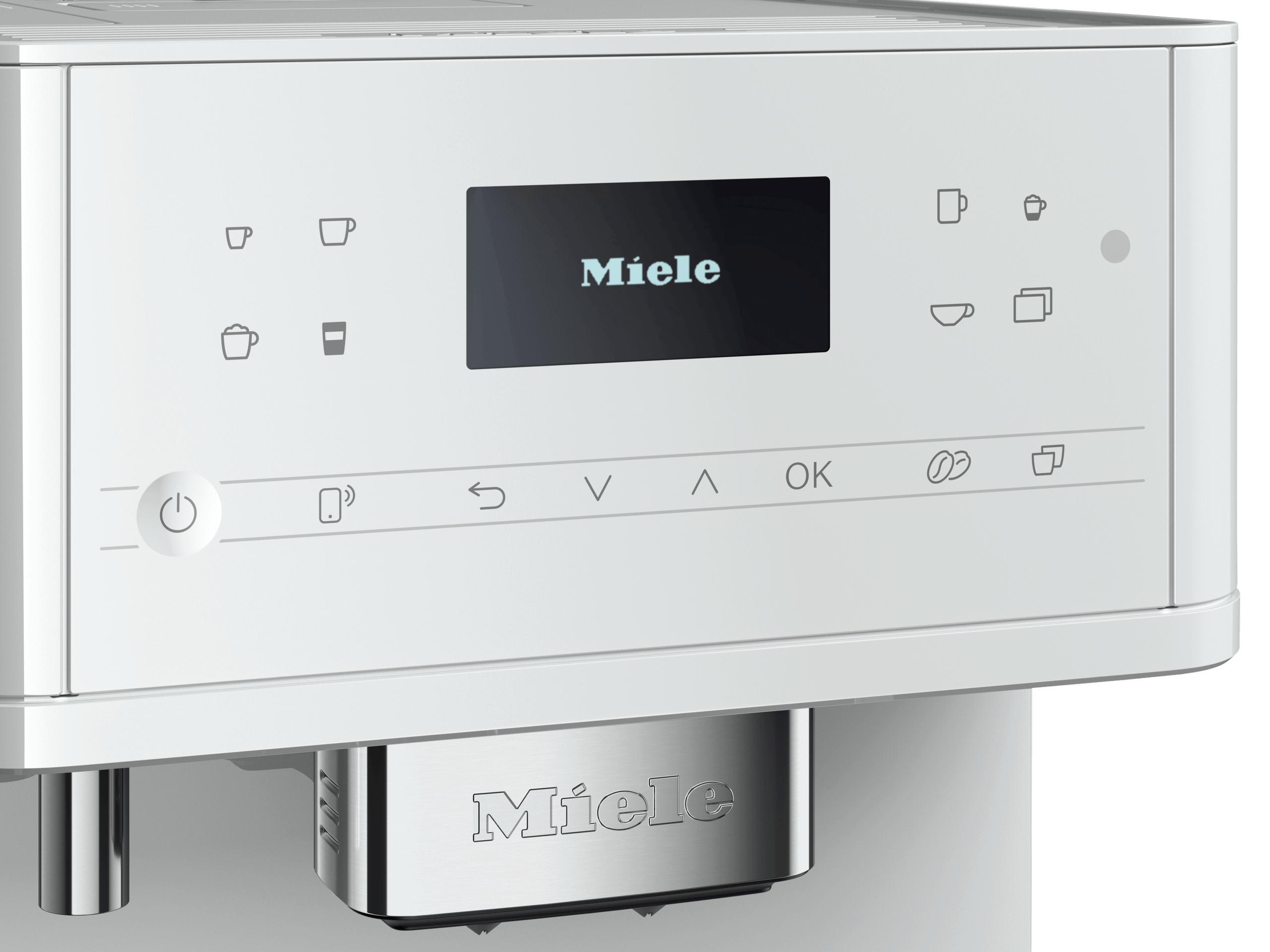 Miele CM6160LW Cm 6160 Milkperfection - Countertop Coffee Machine With Wifi Conn@Ct And A Wide Selection Of Specialty Coffees For Maximum Freedom.