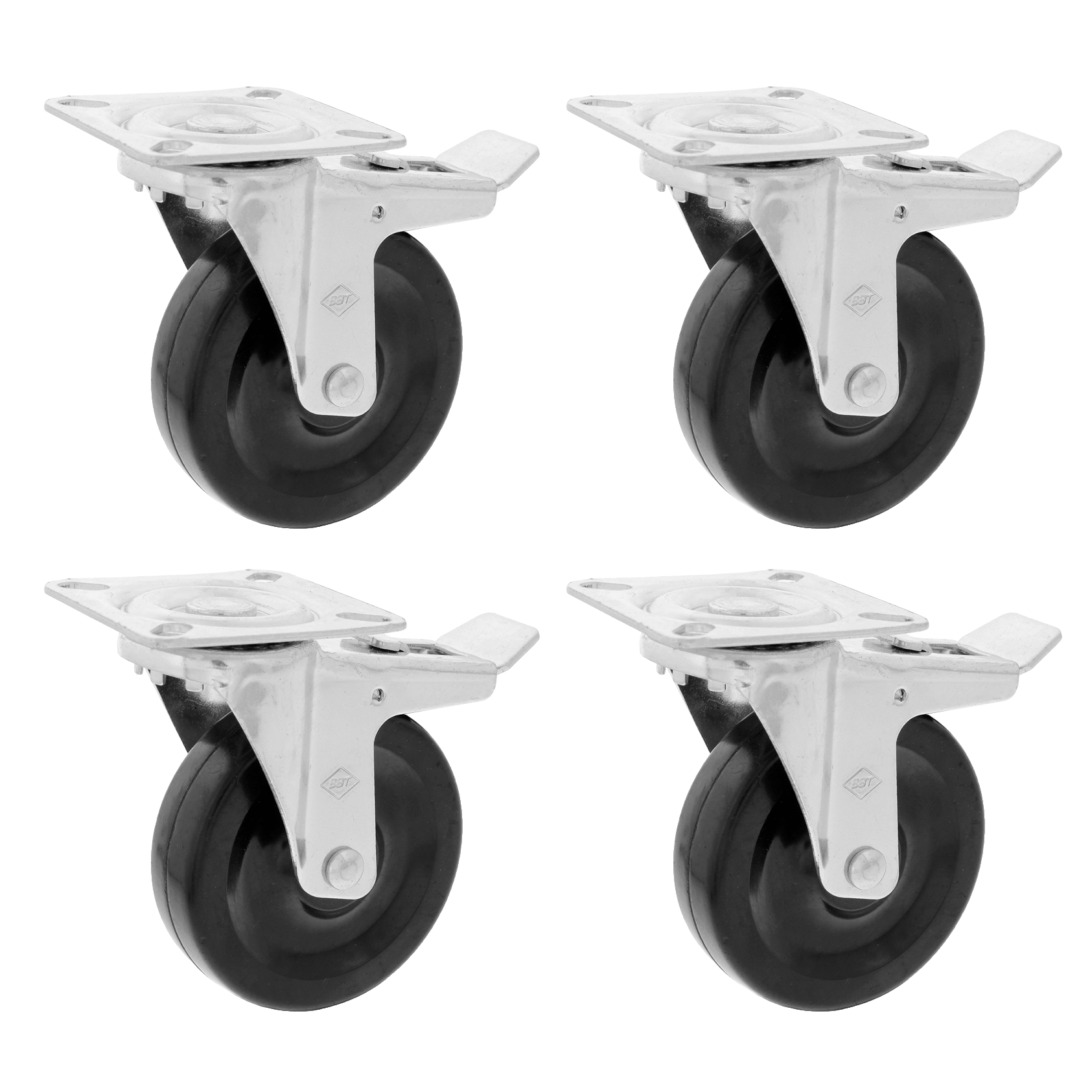 Zephyr PRCASTC001 Presrv Casters, Set Of 4