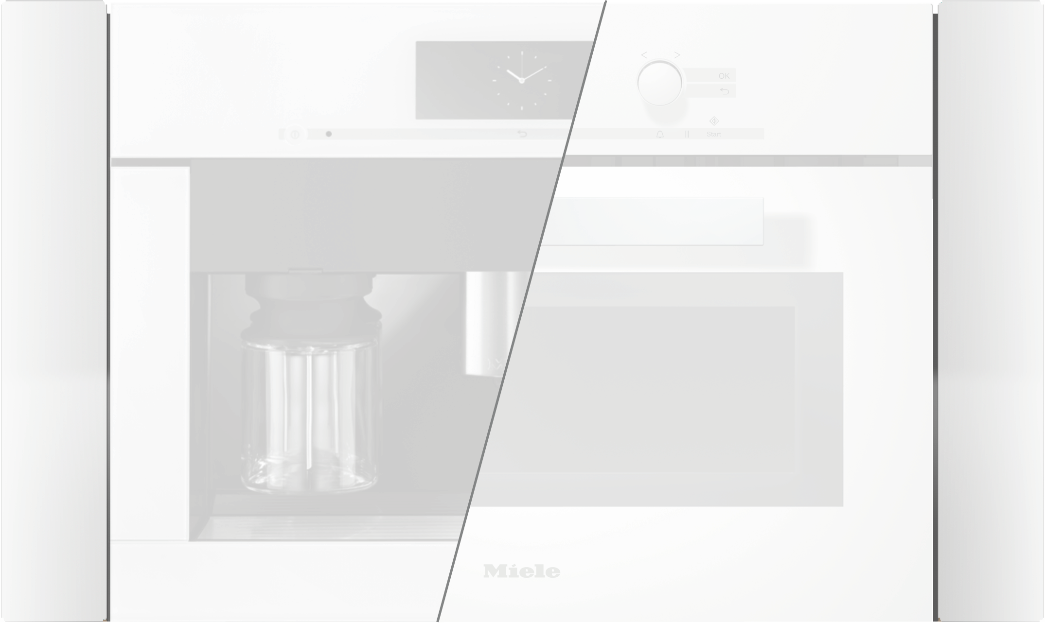 Miele EBA6808MC9767530 Eba 6808 Mc - Trim Kit For 30" Niche For Installation Of A Coffee Machine/Microwave Oven With 24" Width X 18" Height