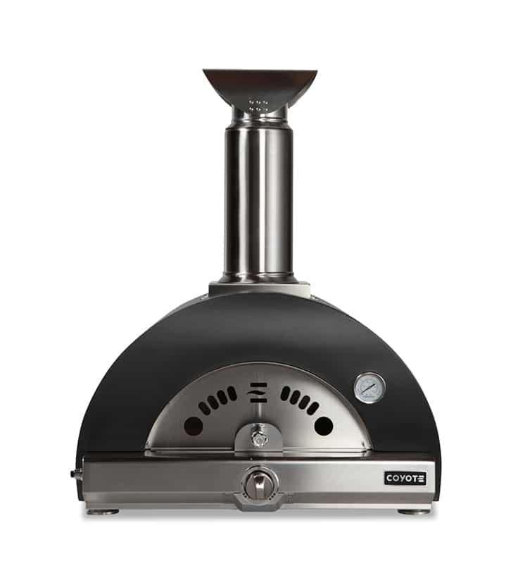 Coyote C1PZ30HMB 30" Hybrid Multi-Fuel Outdoor Pizza Oven Matte Black