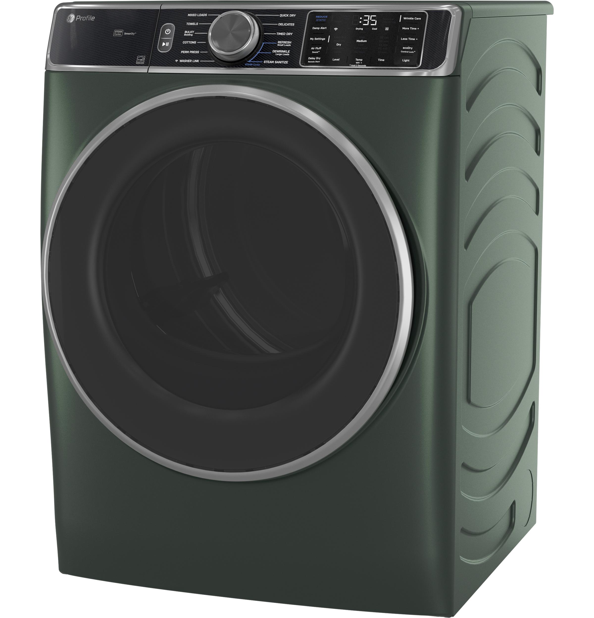 Ge Appliances PFD95GSPWGN Ge Profile™ Energy Star® 7.8 Cu. Ft. Capacity Smart Front Load Gas Dryer With Steam And Sanitize Cycle