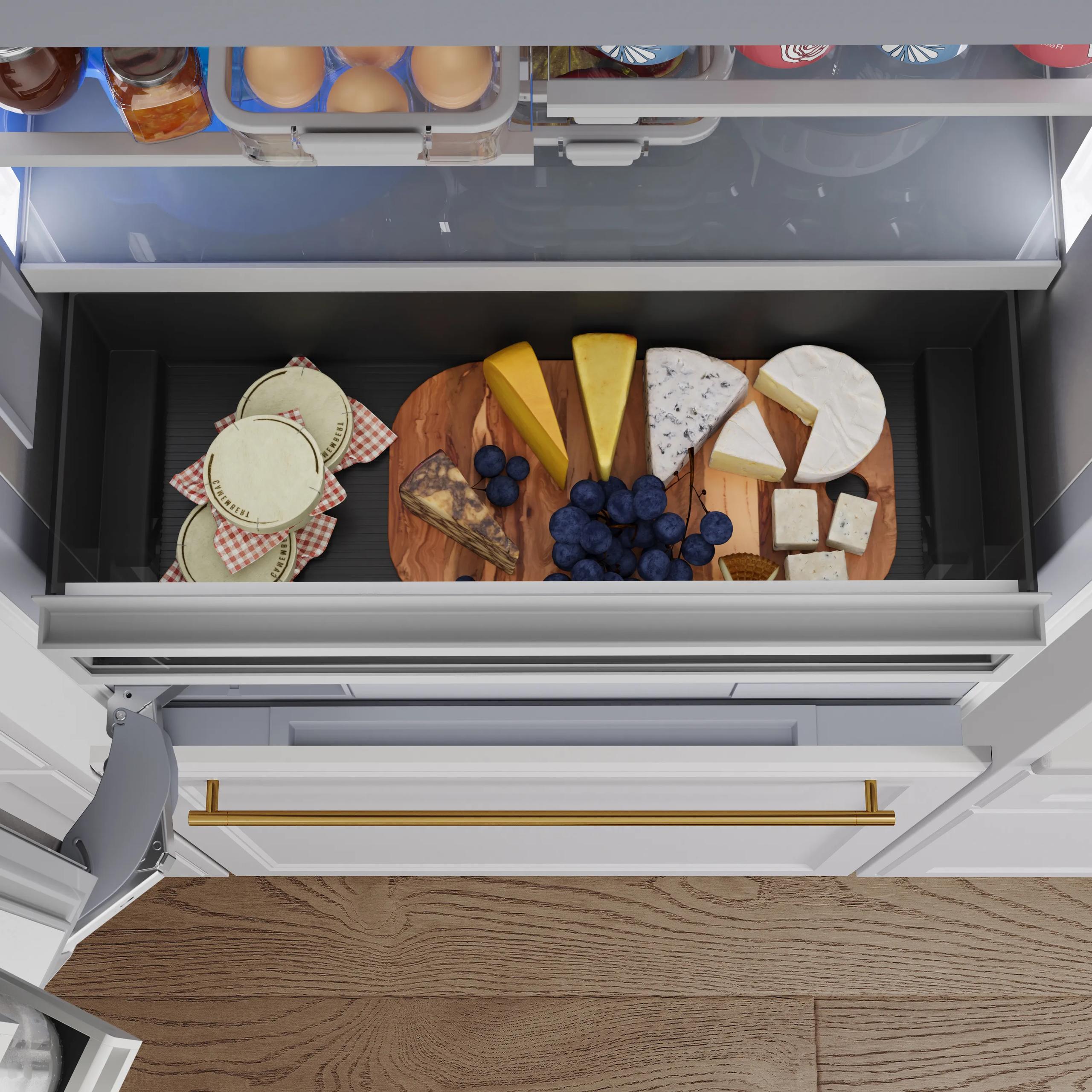 Thermador T30IB100SP Freedom® Built-In Bottom Freezer 30'' Panel Ready