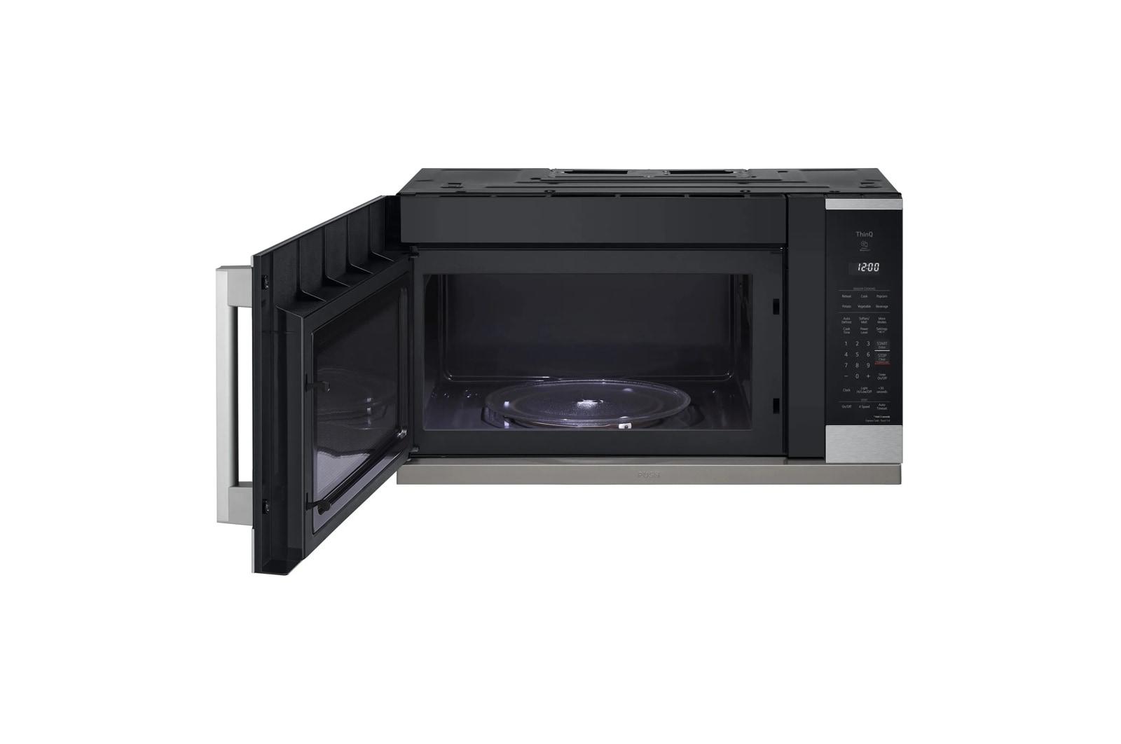 Lg MVEL2125X 2.1 Cu. Ft. Smart Over-The-Range Microwave Oven With Extendavent® 2.0 & Easyclean®