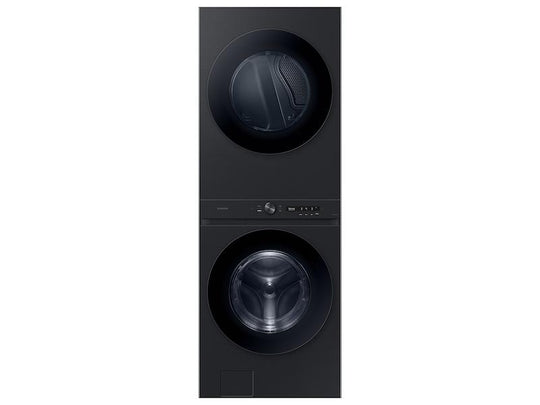Samsung WH46DBH500EV Bespoke 4.6 Cu. Ft. Ai Laundry Hub™ Large Capacity Single Unit Washer With Flex Auto Dispense System And 7.6 Cu. Ft. Electric Dryer In Brushed Black