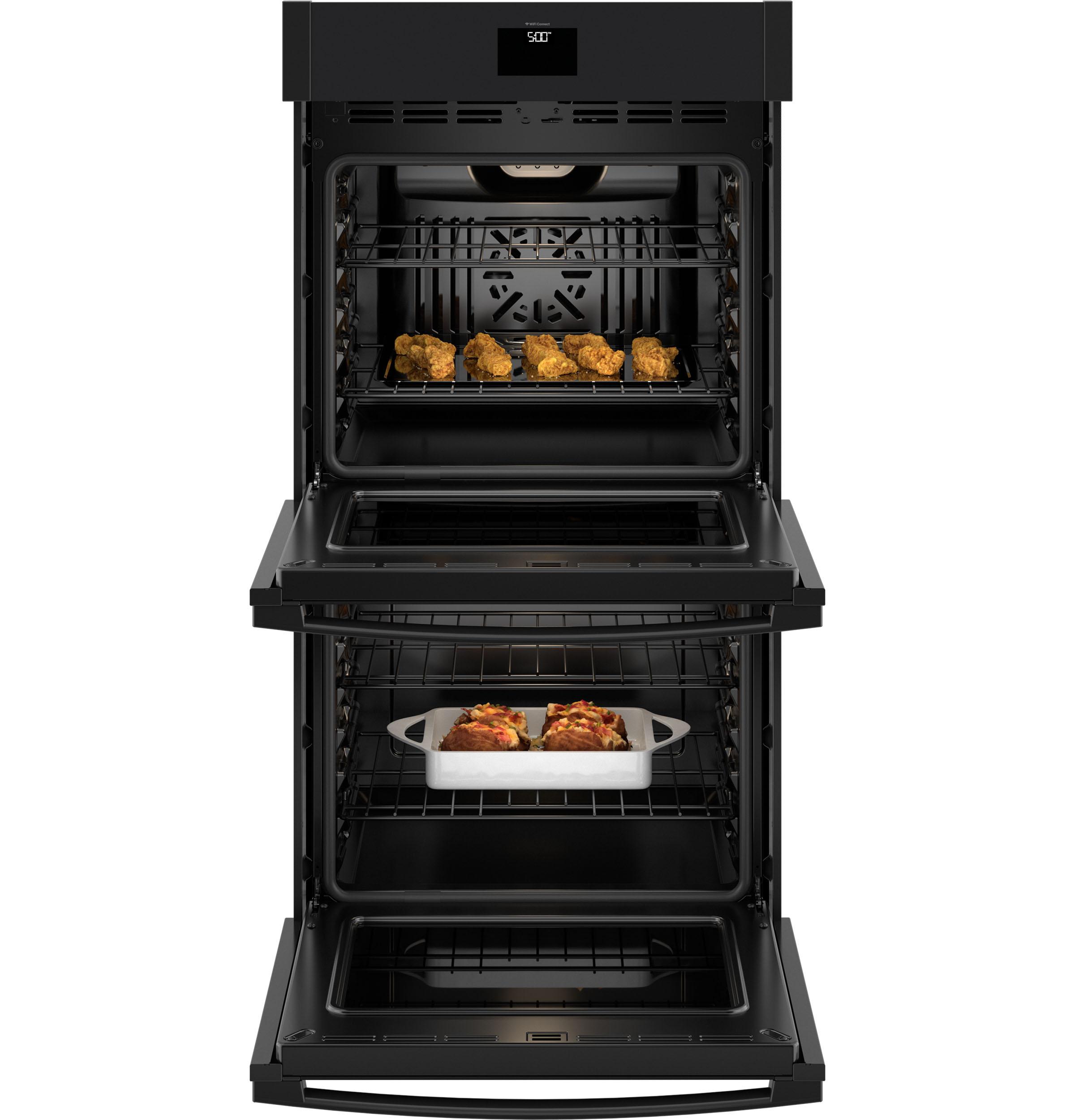 Ge Appliances JKD5000DVBB Ge® 27" Smart Built-In Convection Double Wall Oven With No Preheat Air Fry