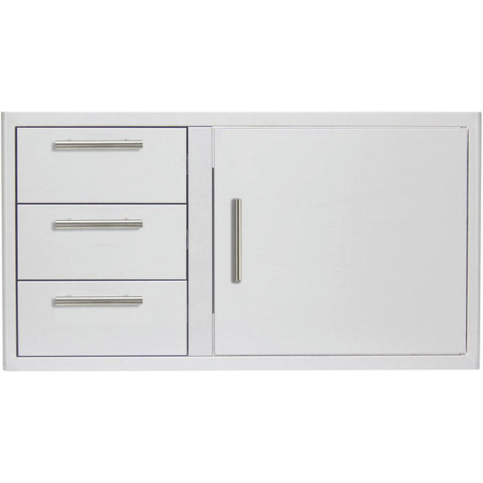 Blaze Grills BLZDDCR39LTSC Blaze 39-Inch Access Door And Triple Drawer Combo