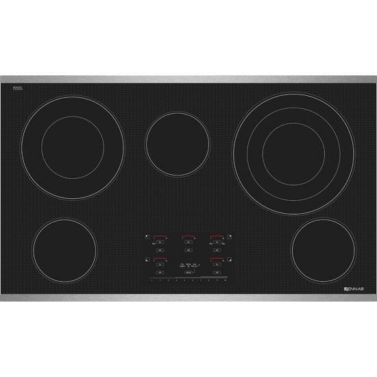 Jennair JEC4536YS Electric Radiant Cooktop With Electronic Touch Control, 36"