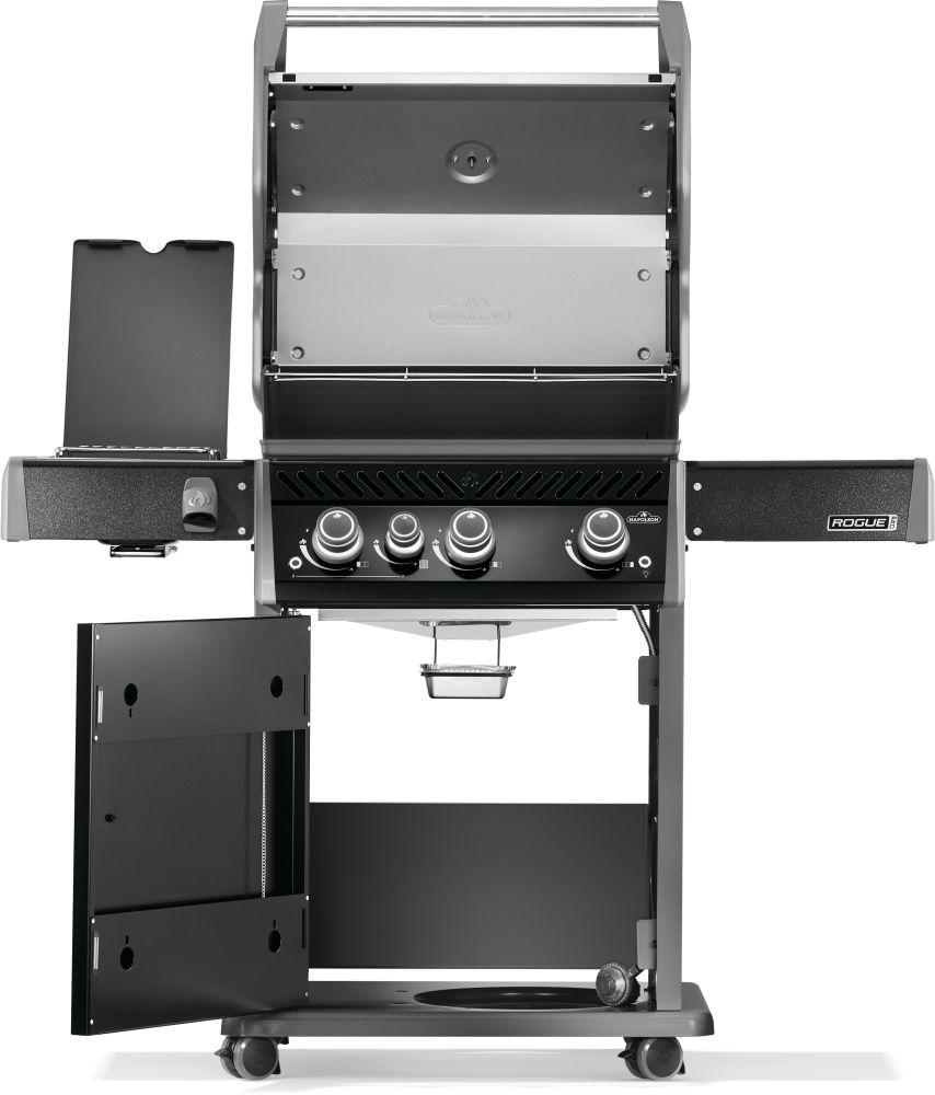Napoleon Bbq RP425SIBPK2 Rogue Pro 425 Sib With Infrared Side Burner , Propane, Black
