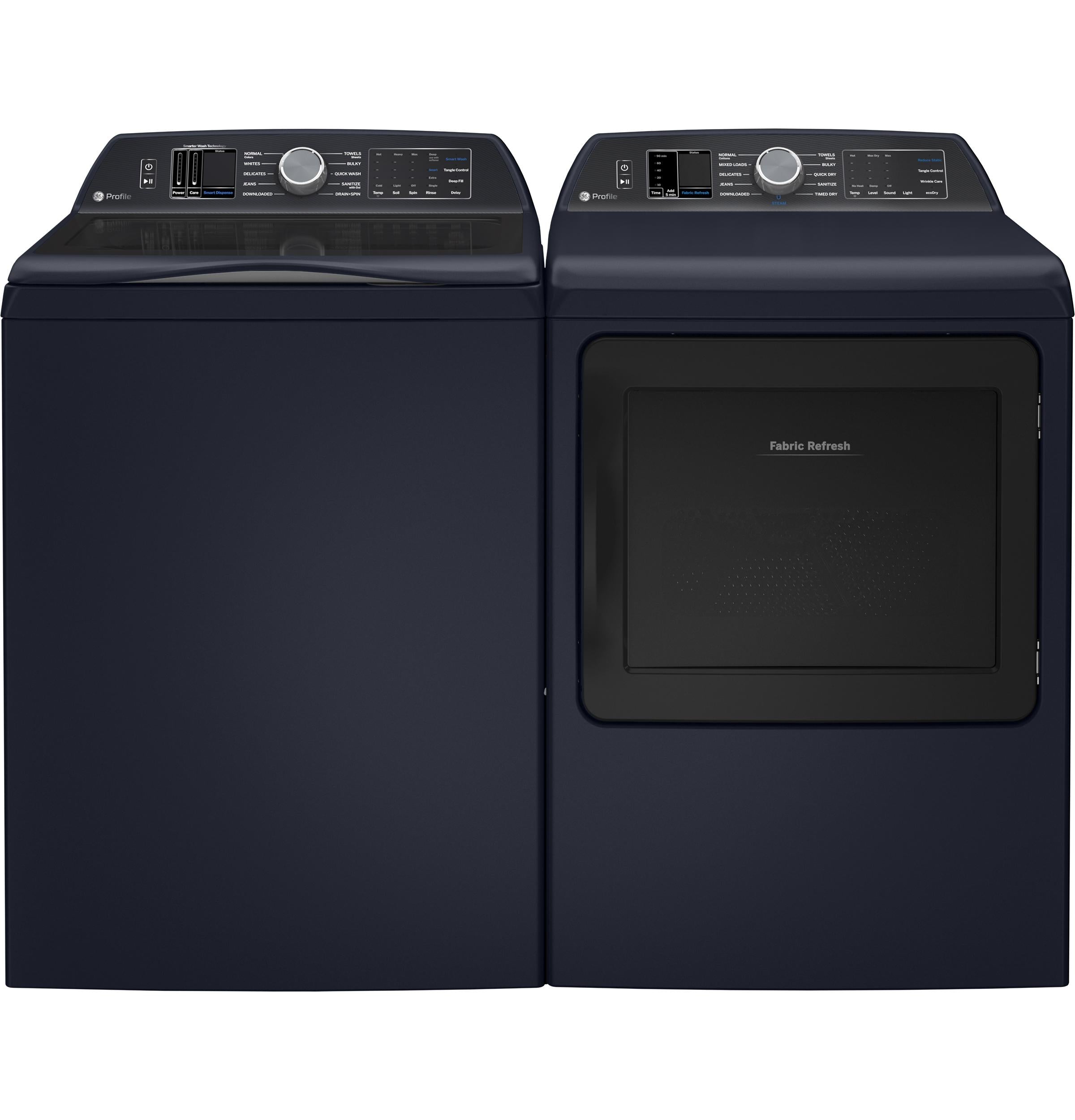 Ge Appliances PTW805BPWRS Ge Profile™ Energy Star® 5.3 Cu. Ft. Capacity Washer With Smarter Wash Technology And Adaptive Smartdispense