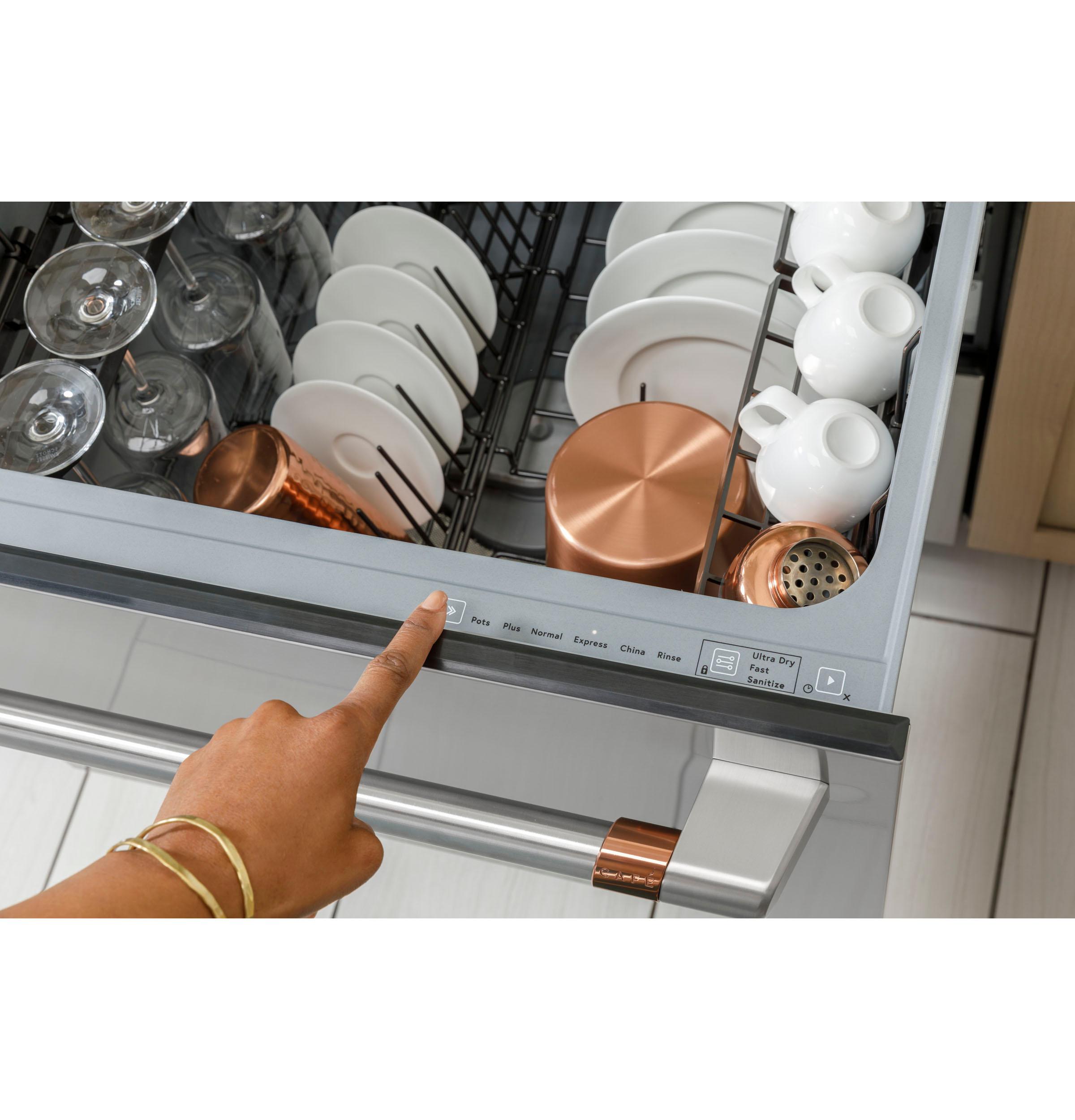 Cafe CDD220P2WS1 Café™ Energy Star Smart Single Drawer Dishwasher
