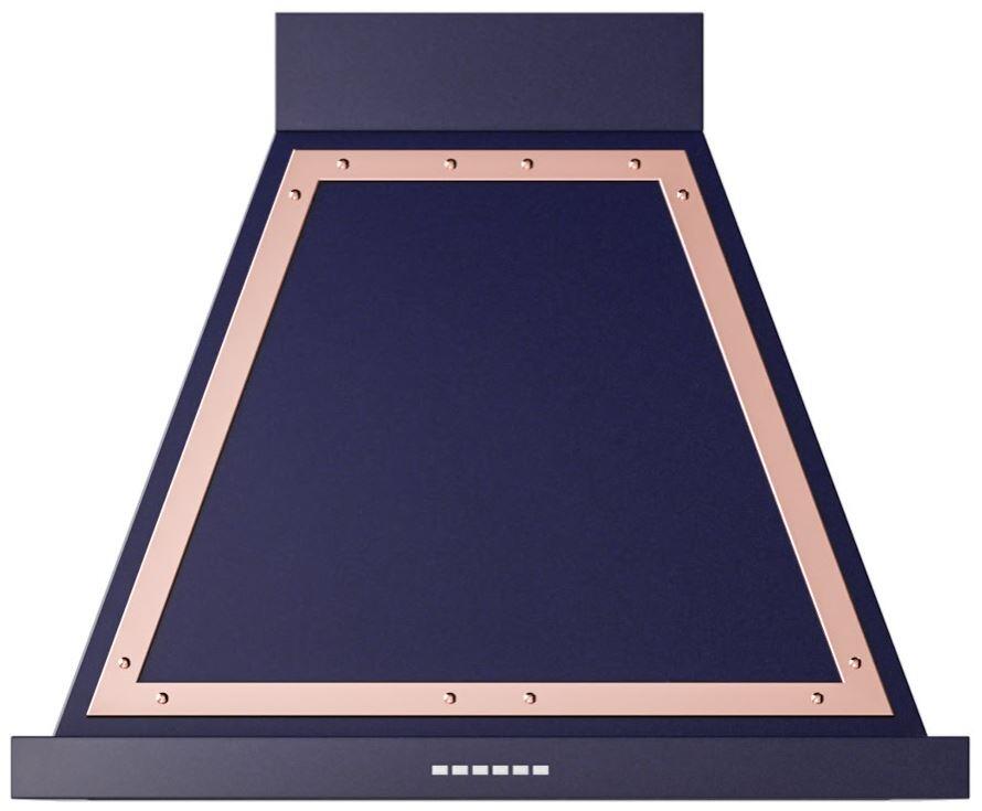 Ilve UANB30MBP Nostalgie 30 Inch Blue Wall Mount Range Hood
