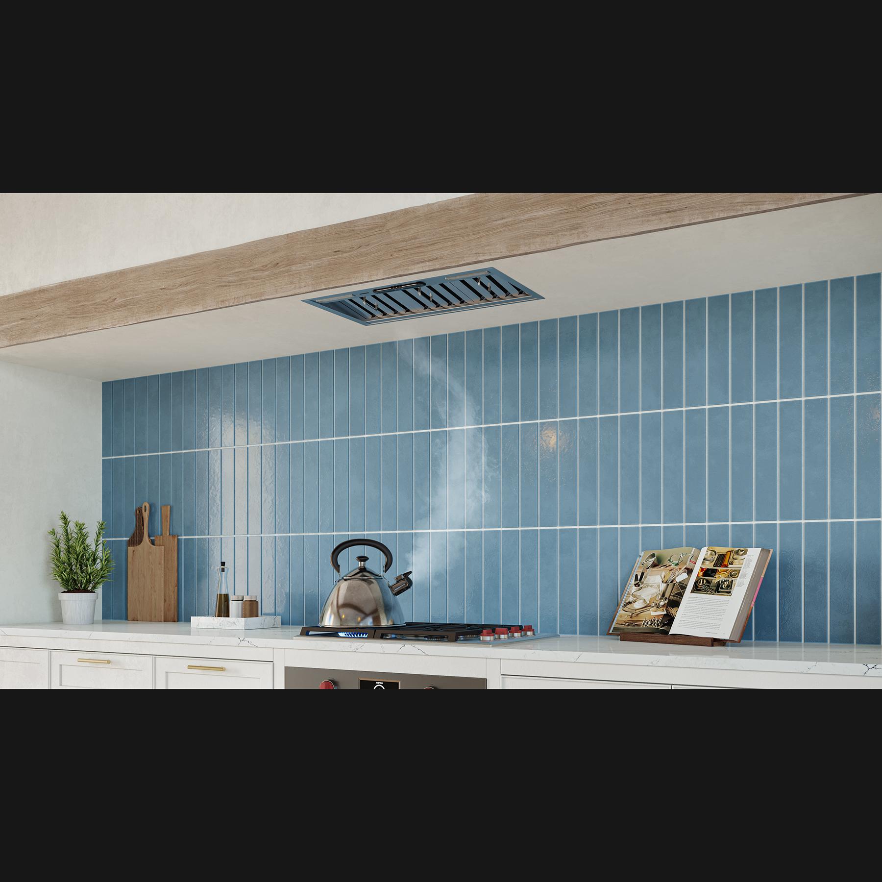 Best Range Hoods HBN224812SS 48-Inch Built-In Range Hood With True Iq Blower System, 1240 Truecfm, Stainless Steel (Hbn22 Series)