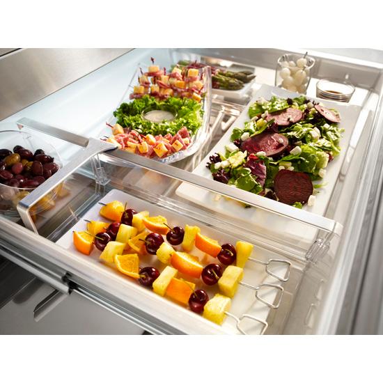 Jennair JFX2597AEP Standard-Depth French Door Refrigerator With External Dispenser, 69