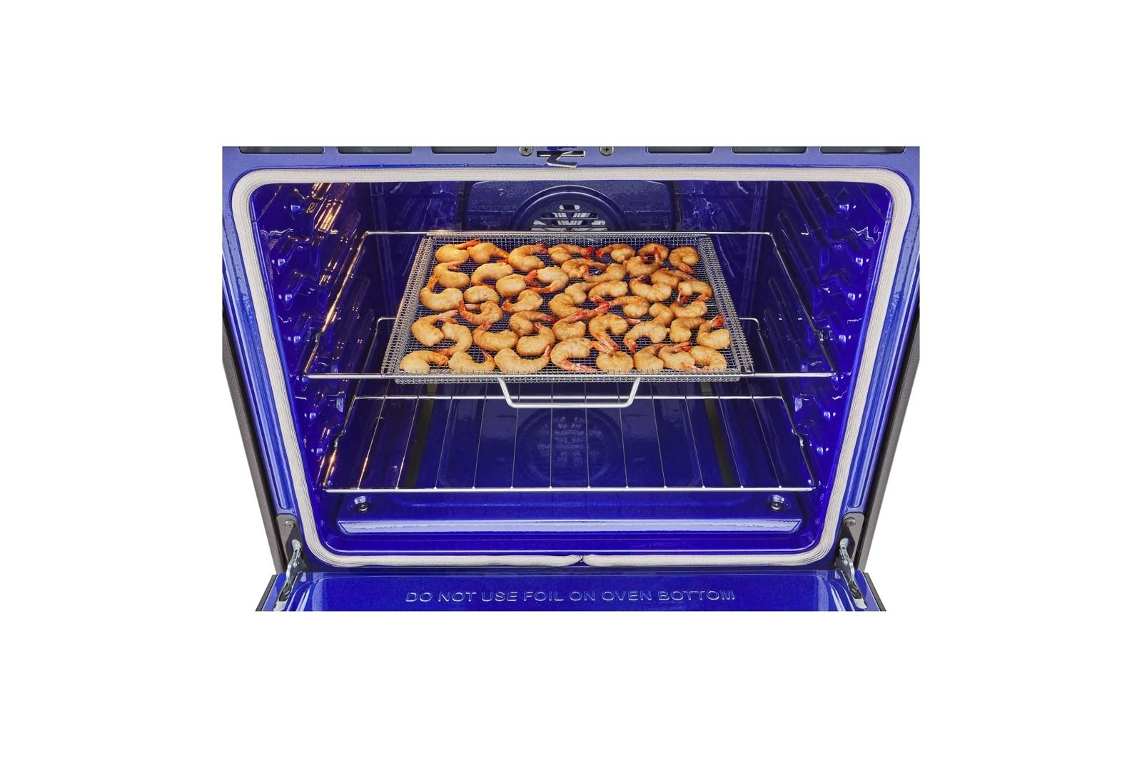 Lg LSGL5833X 5.8 Cu. Ft. Smart Gas Slide-In Range With Convection, Air Fry And Easyclean®