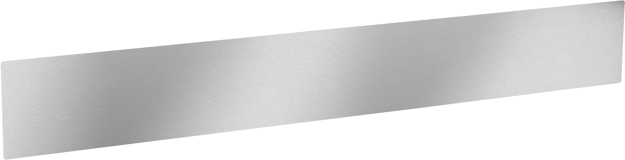 Miele KTK302010984090 Stainless-Steel Toe-Kick Panel - For High-End Panelwork Of Mastercool Toe-Kicks.