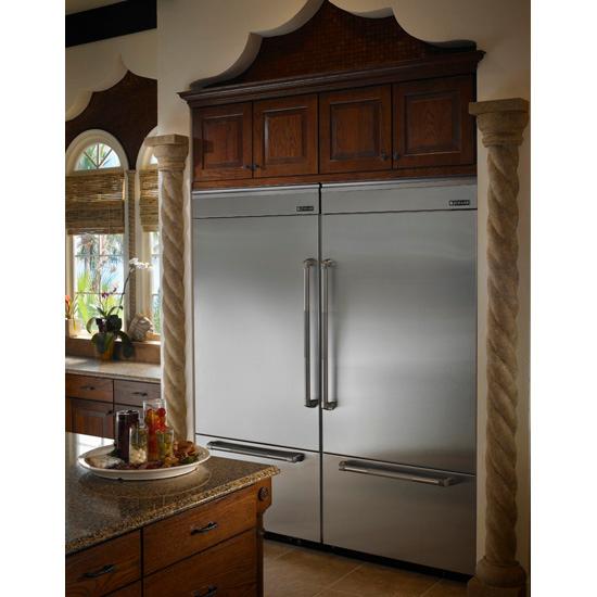 Jennair JPK36BNXWSS Integrated Built-In Bottom-Freezer Refrigerator, 36