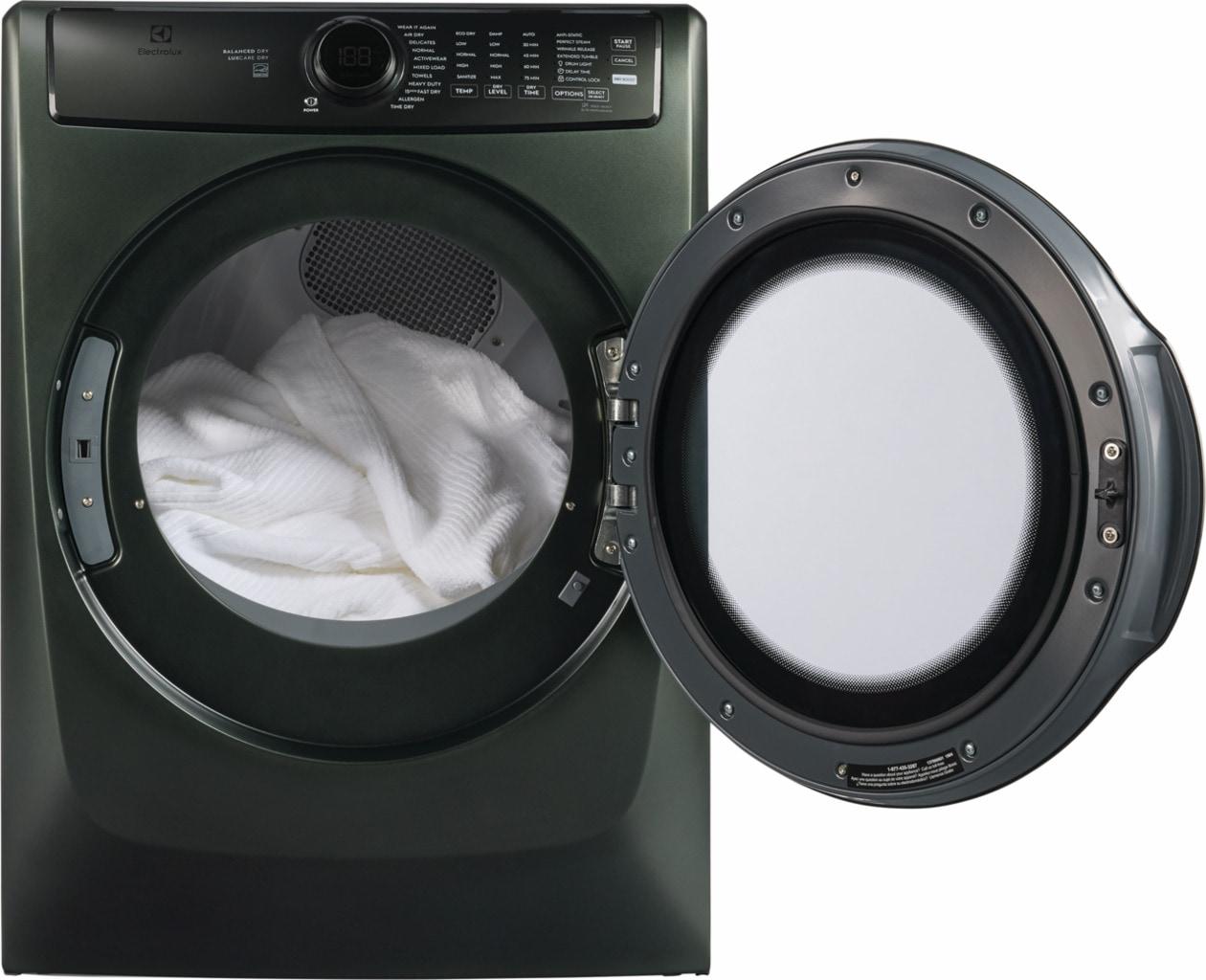Electrolux ELFE7738AA Electrolux Front Load Perfect Steam™ Electric Dryer With Balanced Dry™ And Instant Refresh - 8.0 Cu. Ft.