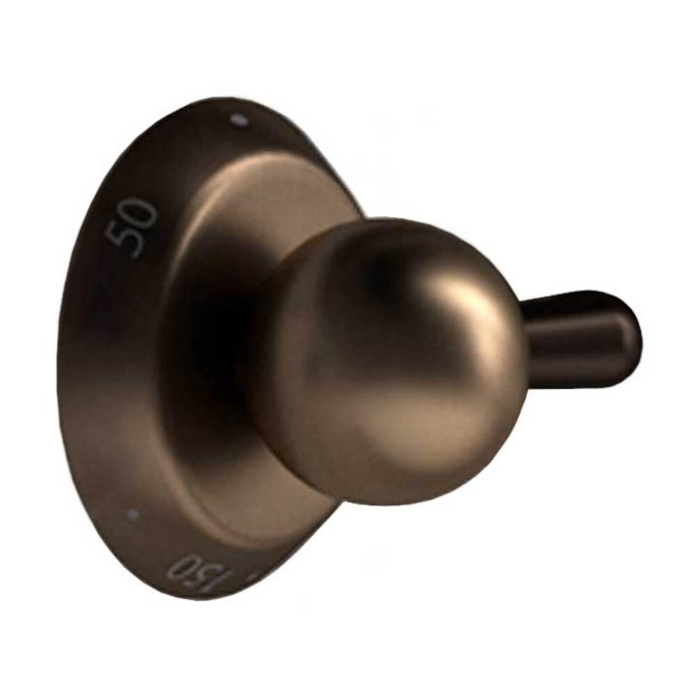 Ilve EG9494005000118 Ilve Parts Eg9494005000118 Electric (Degree)F Therm Burnished Knob For Nostalgie Ii Ranges