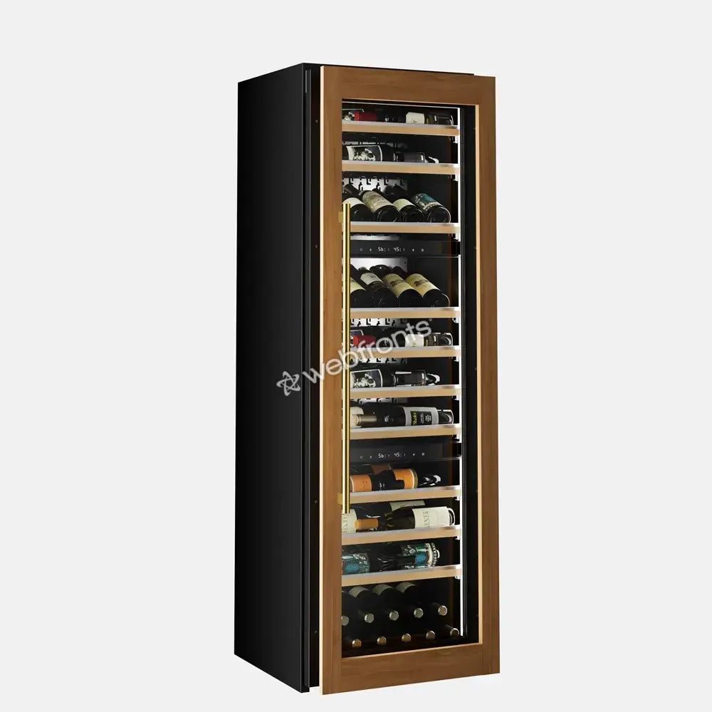 Xo Appliance XOU2470WTZGO Tall Built-In 3 Zone Wine Overlay Glass (Fits 24
