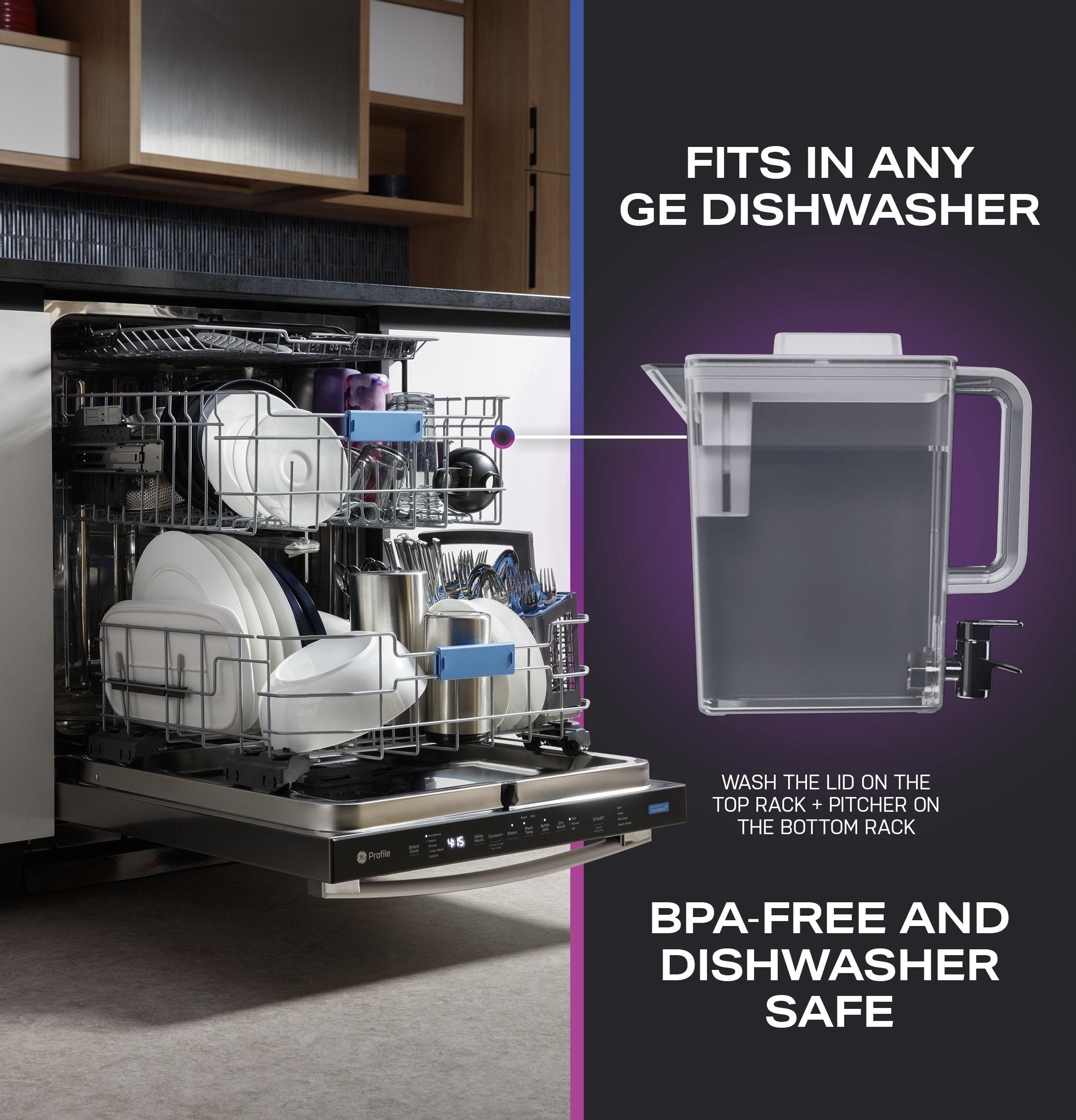 Ge Appliances PAE28BYTFS Ge Profile™ Energy Star® 28.3 Cu. Ft. Quad-Door Refrigerator With Dual-Dispense Autofill Pitcher