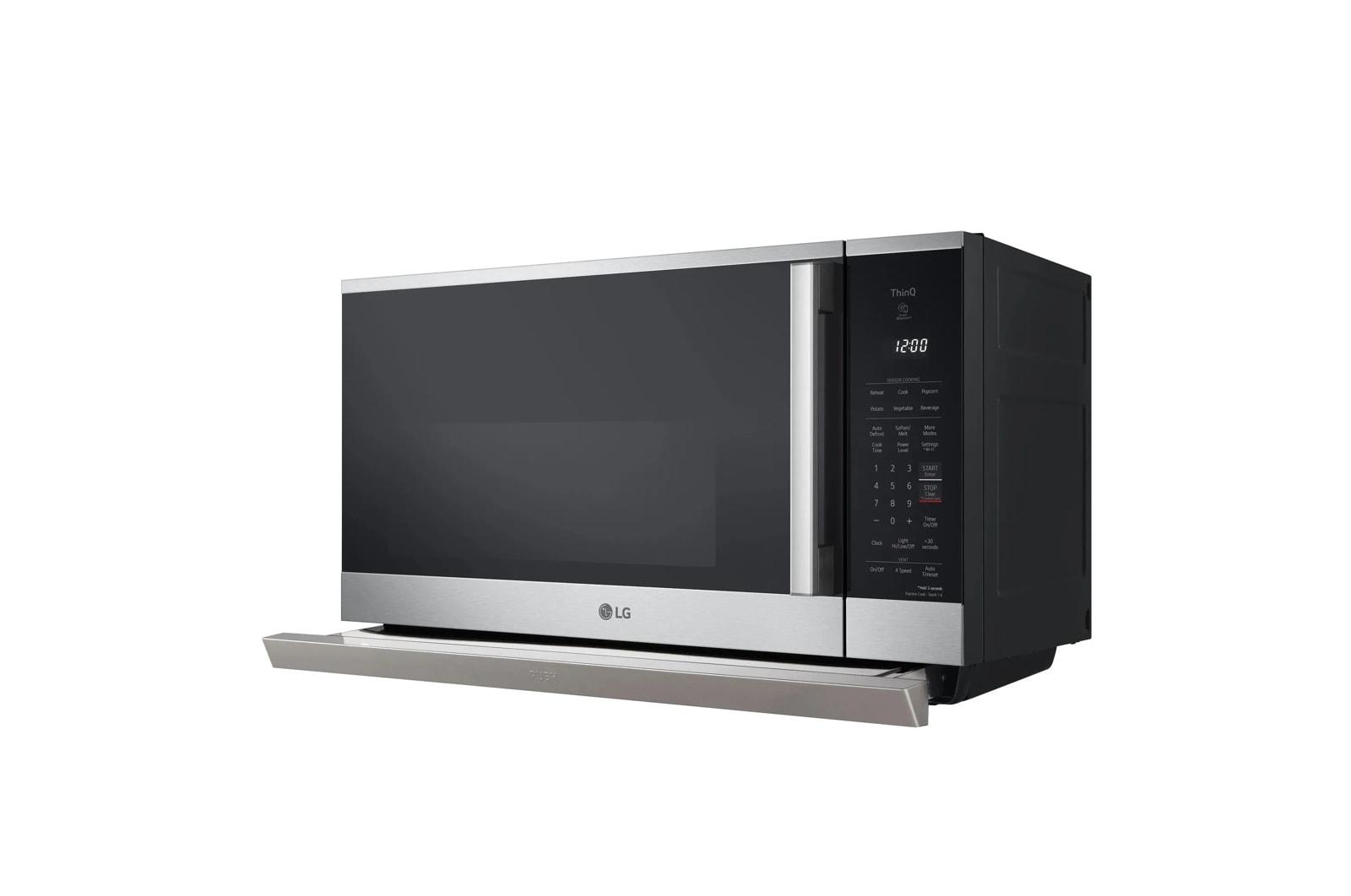Lg MVEL2125X 2.1 Cu. Ft. Smart Over-The-Range Microwave Oven With Extendavent® 2.0 & Easyclean®