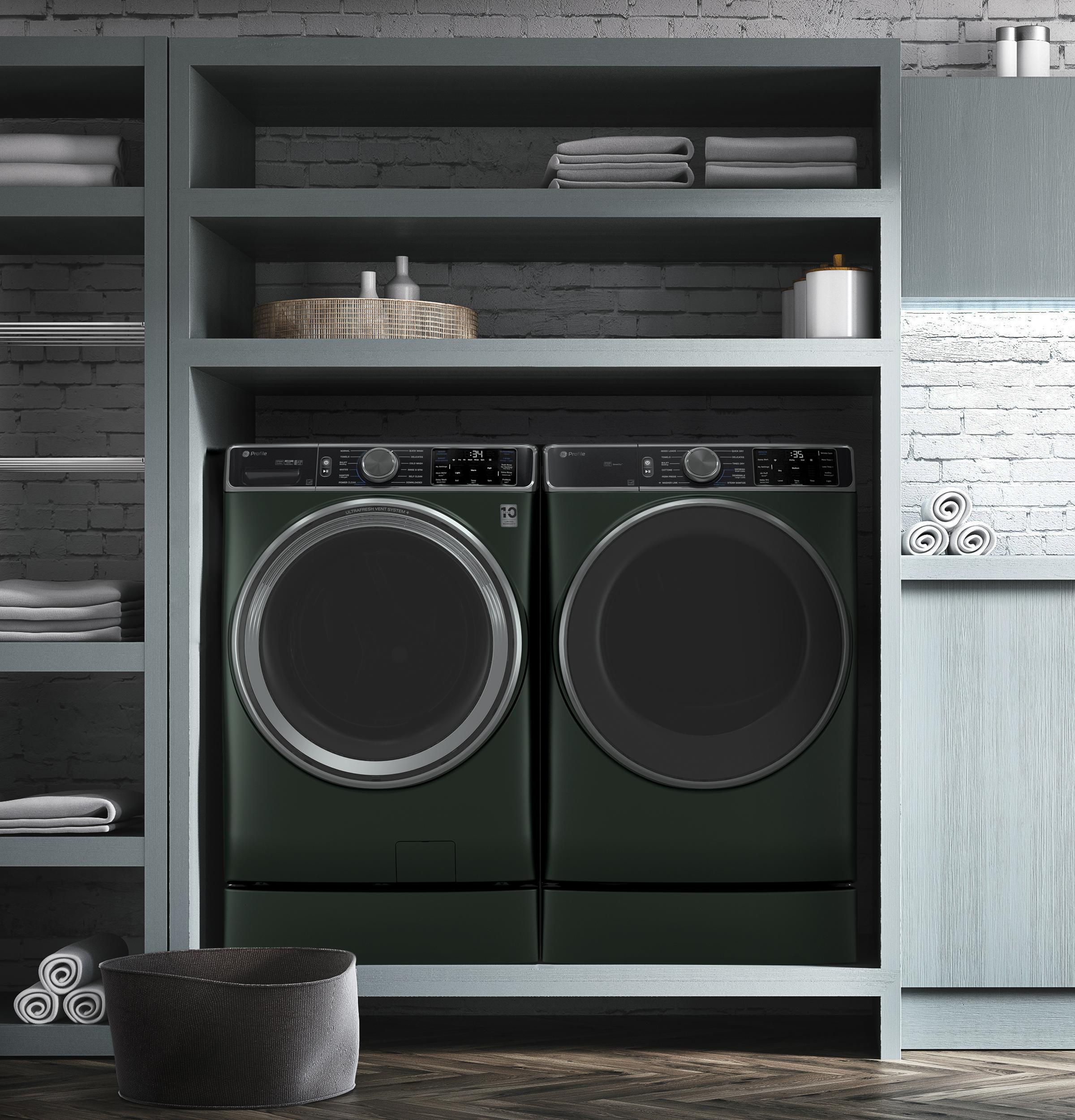 Ge Appliances PFD95GSPWGN Ge Profile™ Energy Star® 7.8 Cu. Ft. Capacity Smart Front Load Gas Dryer With Steam And Sanitize Cycle