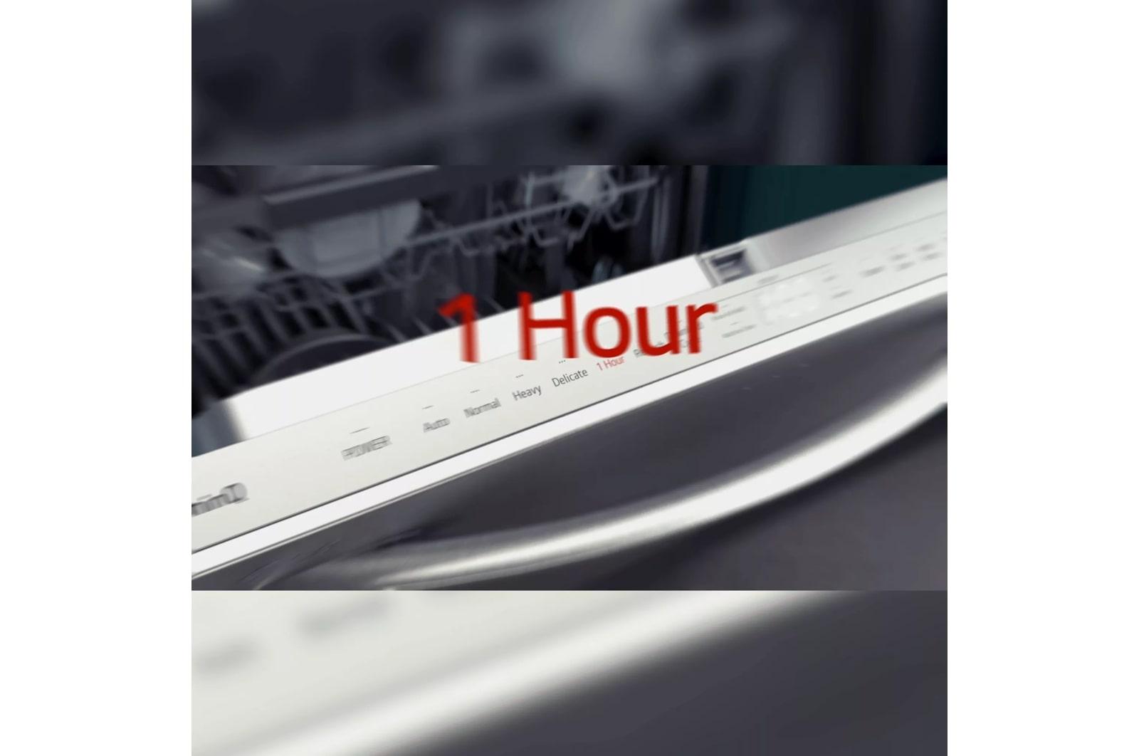 Lg LDPH5554S Smart Top-Control Dishwasher With 1-Hour Wash & Dry, Quadwash® Pro, And Dynamic Heat Dry™