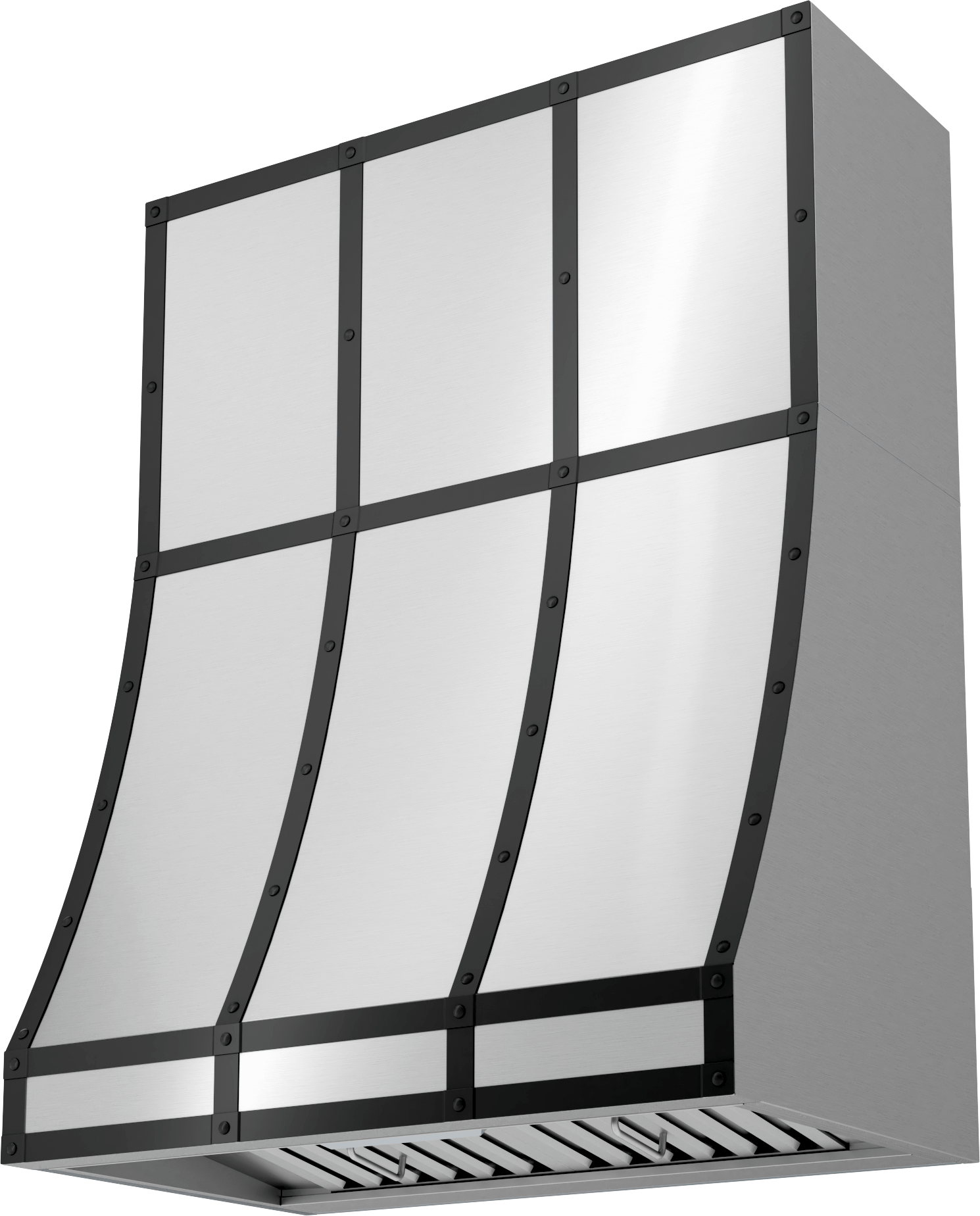 Zephyr BKDC13618AMB Duct Cover Banding Kit, 36In X 18In, Matte Black