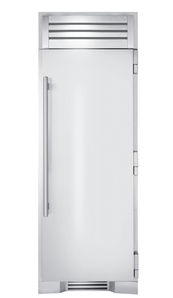 True Residential TR30FRZRSSC 30 Inch Solid Stainless Door Right Hinge Freezer Column