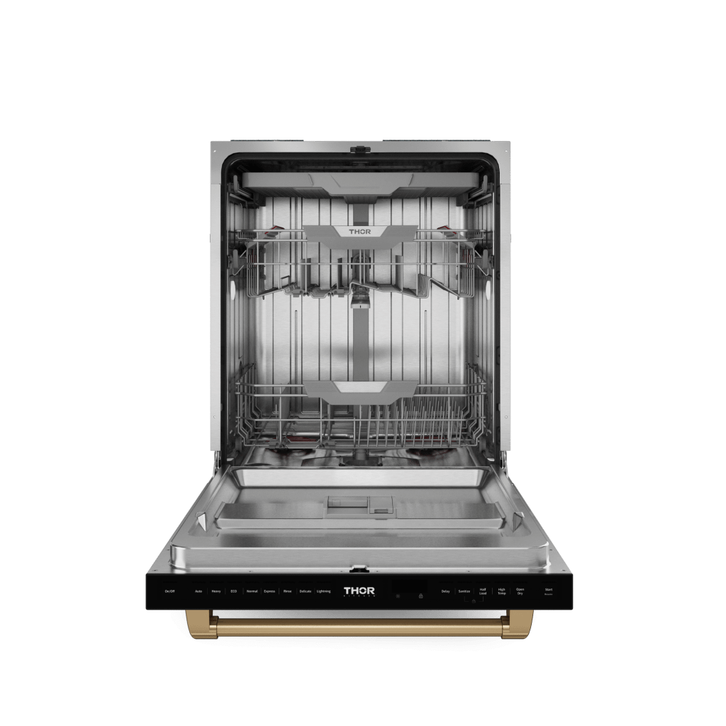 Thor Kitchen DW24X8BA00BRZ 24 Inch Dishwasher Matte Black/Bronze Gordon Ramsay Series - Dw24X8Ba00-Brz