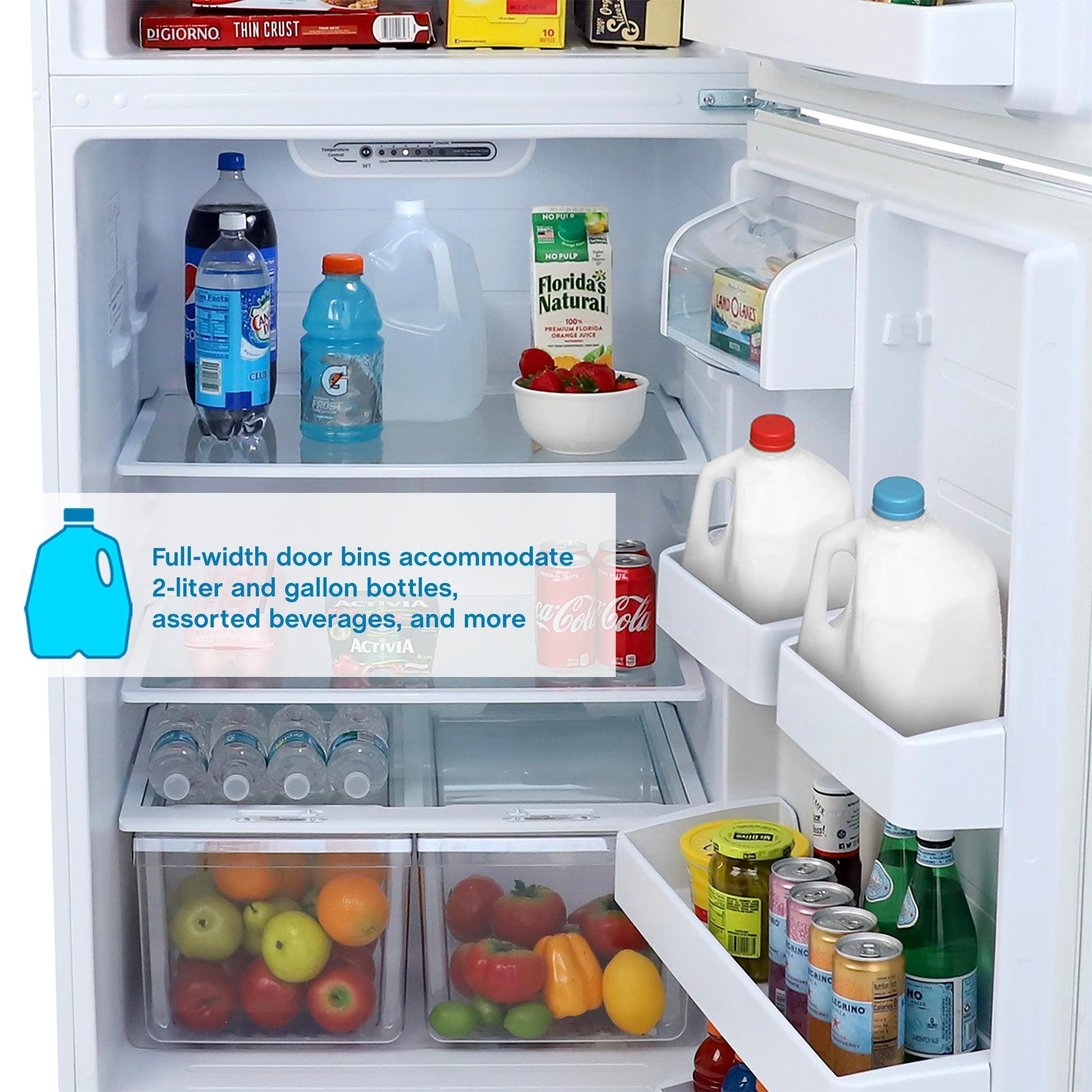 Avanti FF18D0W4 Avanti Frost-Free Apartment Size Refrigerator, 18.0 Cu. Ft. - White / 18 Cu. Ft.
